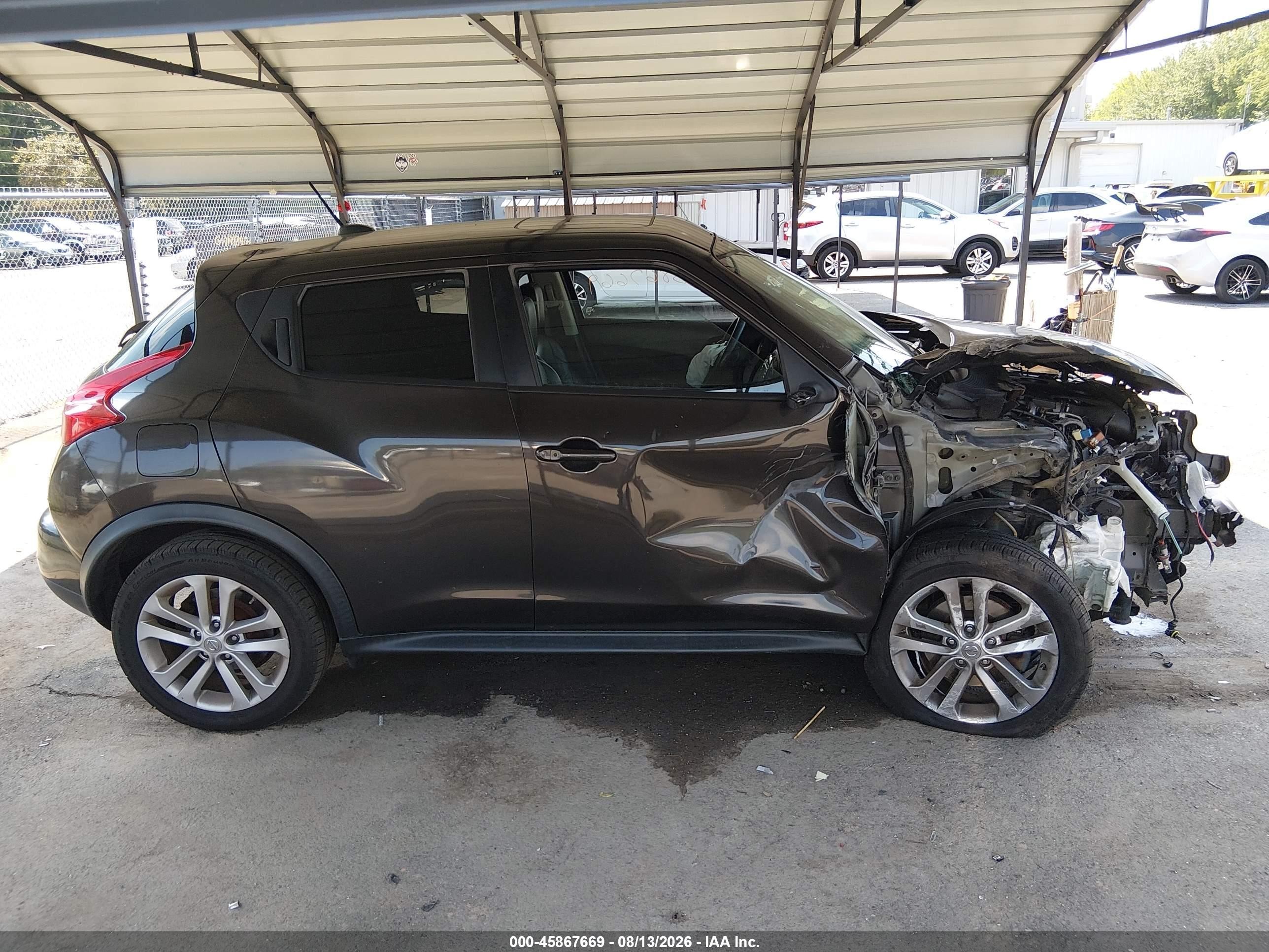 2011 Nissan Juke Sl Brown vin: JN8AF5MV9BT029010