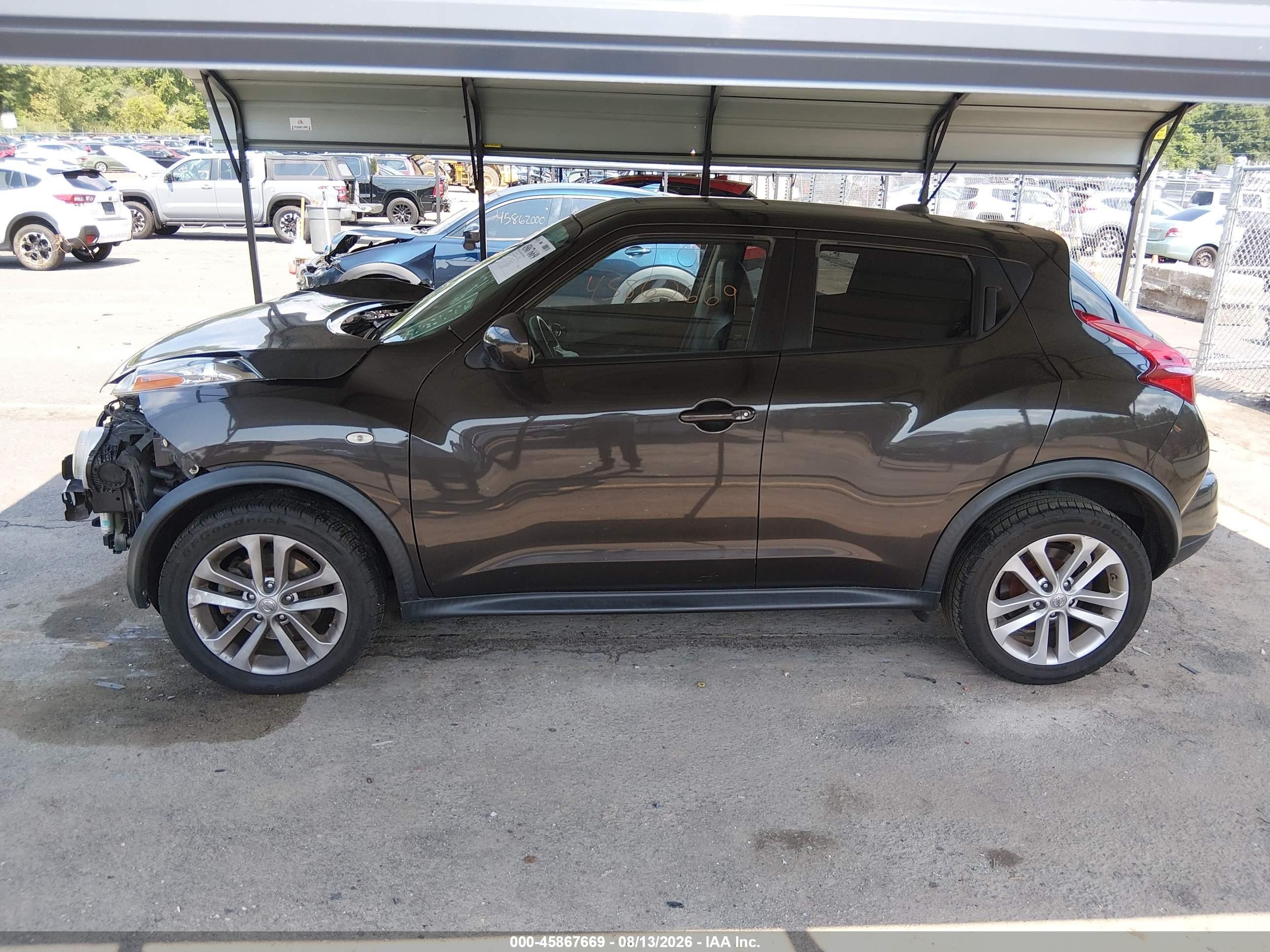 2011 Nissan Juke Sl Brown vin: JN8AF5MV9BT029010