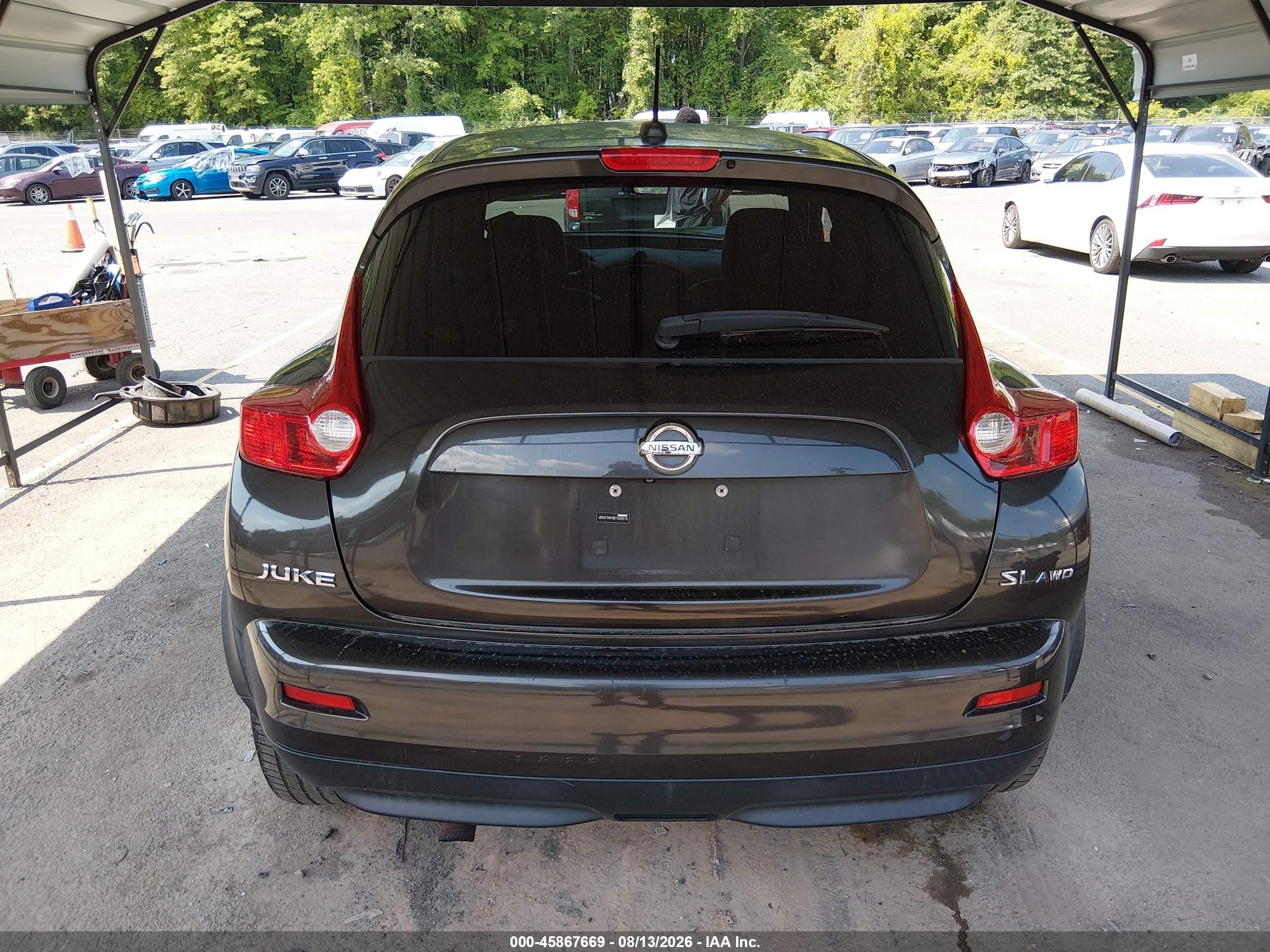 2011 Nissan Juke Sl Brown vin: JN8AF5MV9BT029010