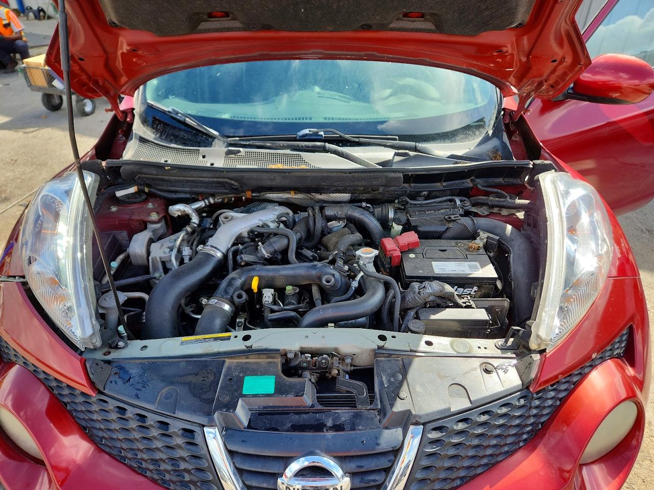 2012 Nissan Juke S Красный vin: JN8AF5MV9CT105293