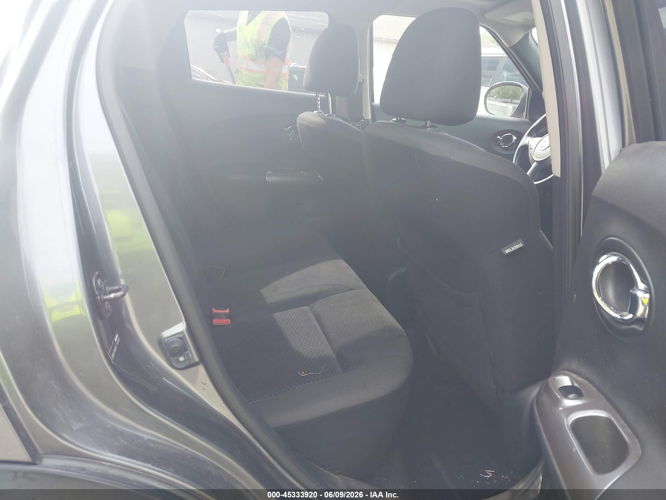2012 Nissan Juke Sv Black vin: JN8AF5MV9CT106850