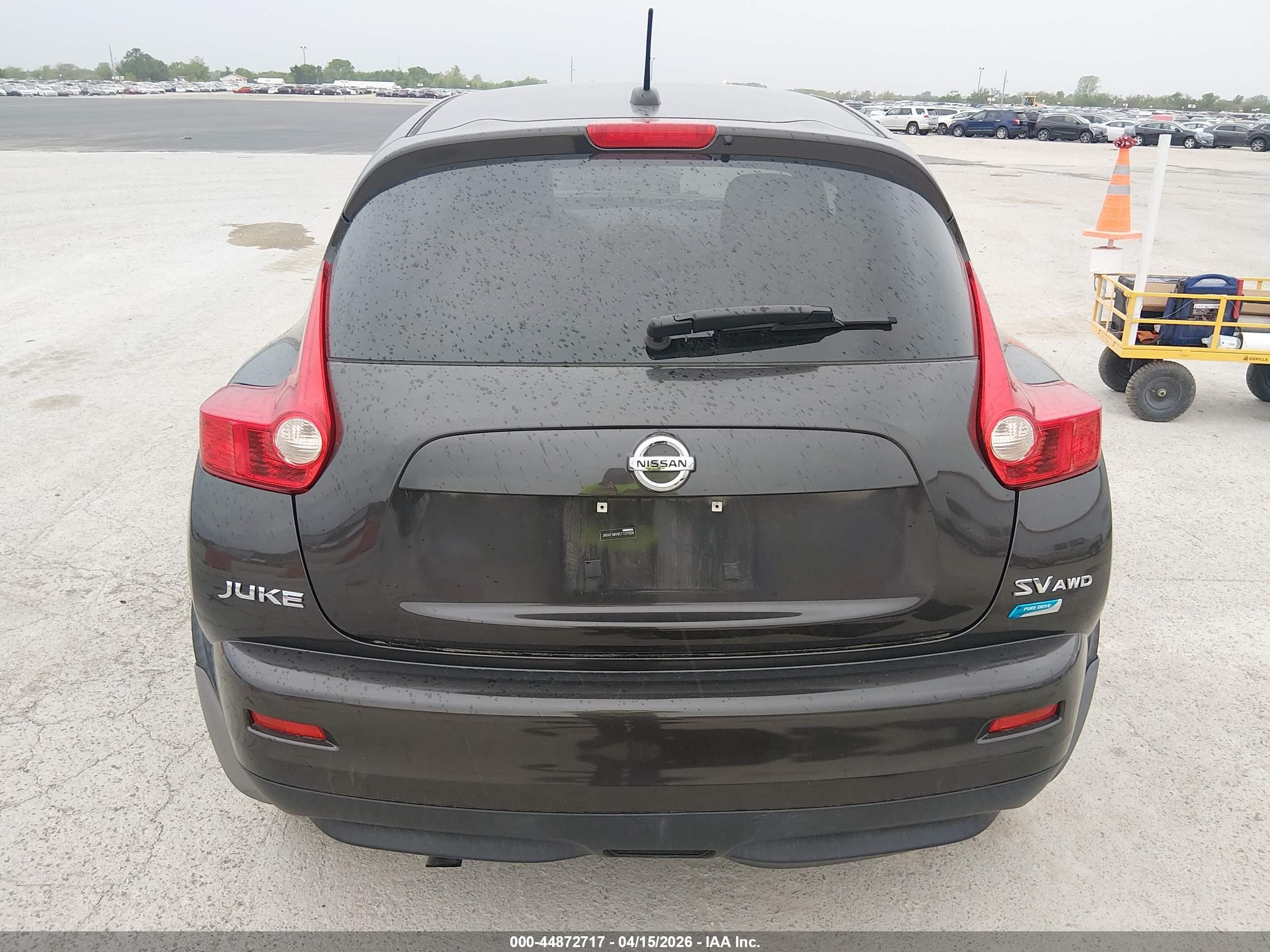 2012 Nissan Juke Sv Black vin: JN8AF5MV9CT107609