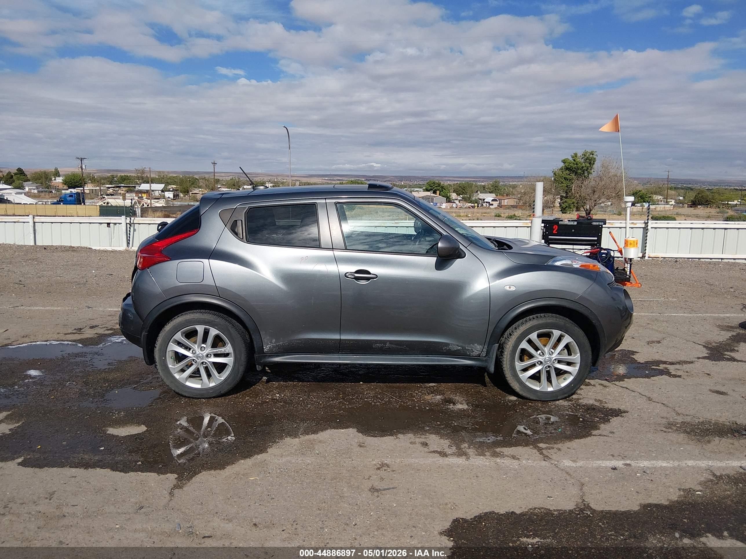 2013 Nissan Juke Sl Gray vin: JN8AF5MV9DT205718