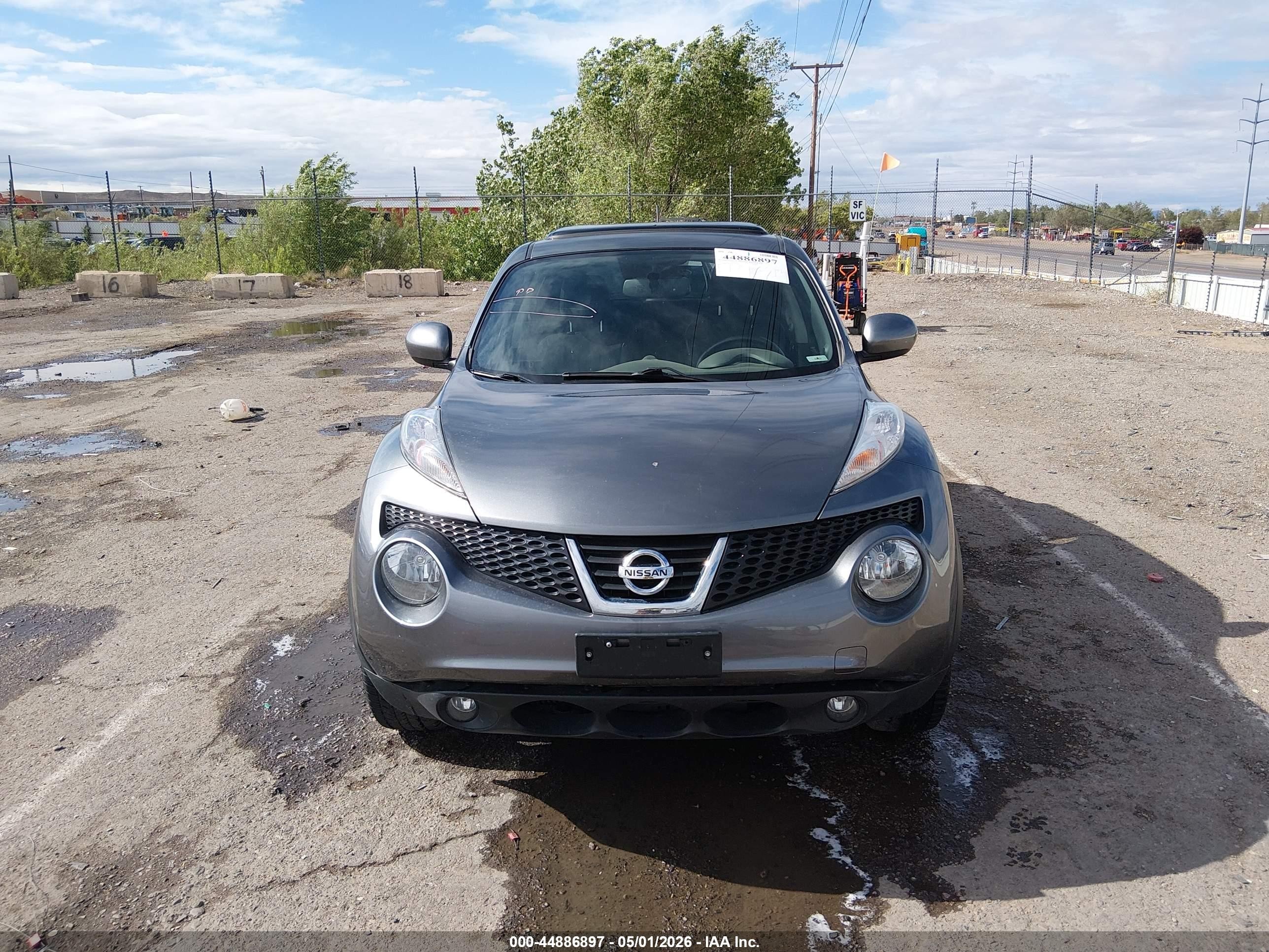 2013 Nissan Juke Sl Gray vin: JN8AF5MV9DT205718