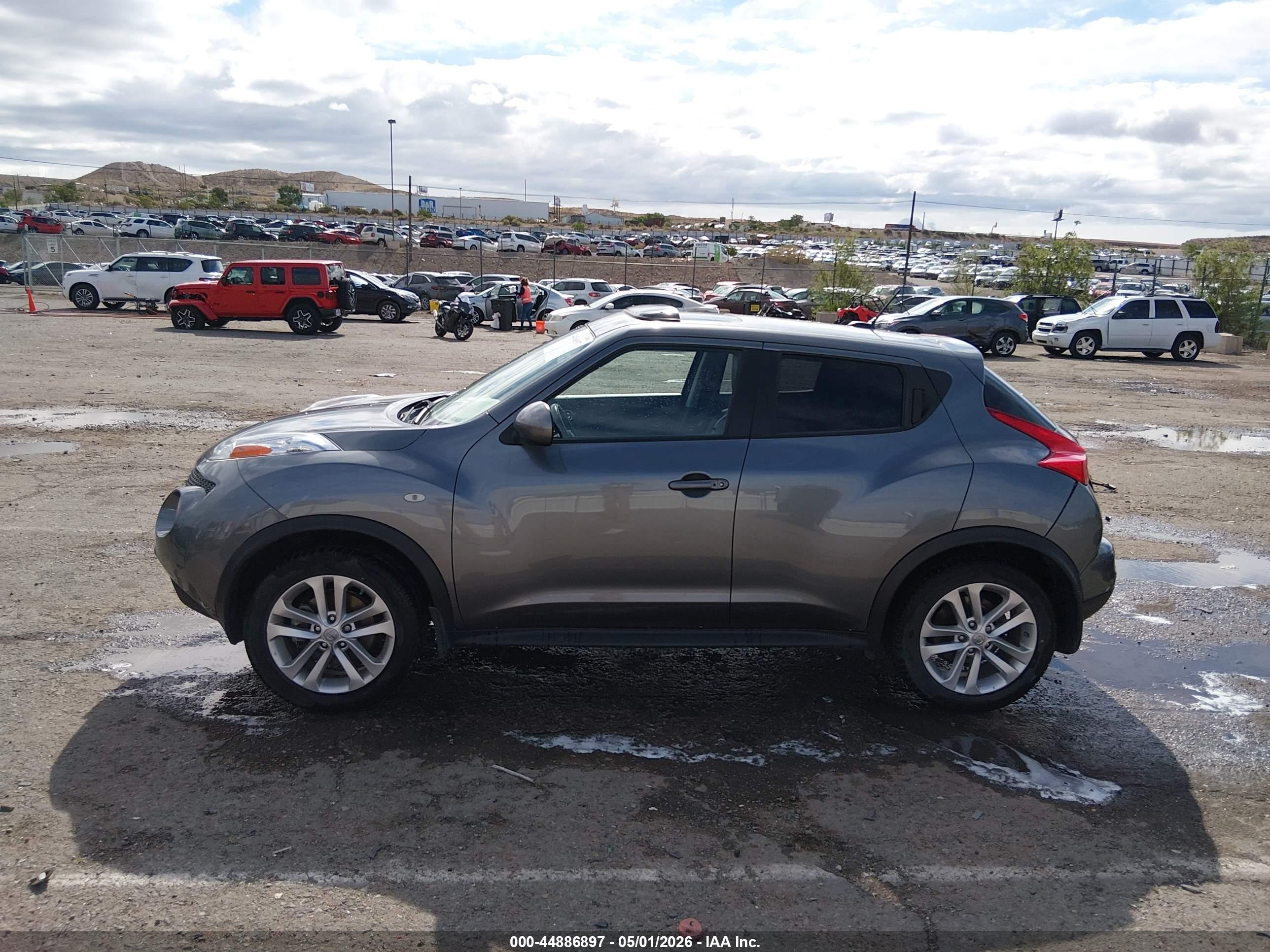 2013 Nissan Juke Sl Gray vin: JN8AF5MV9DT205718