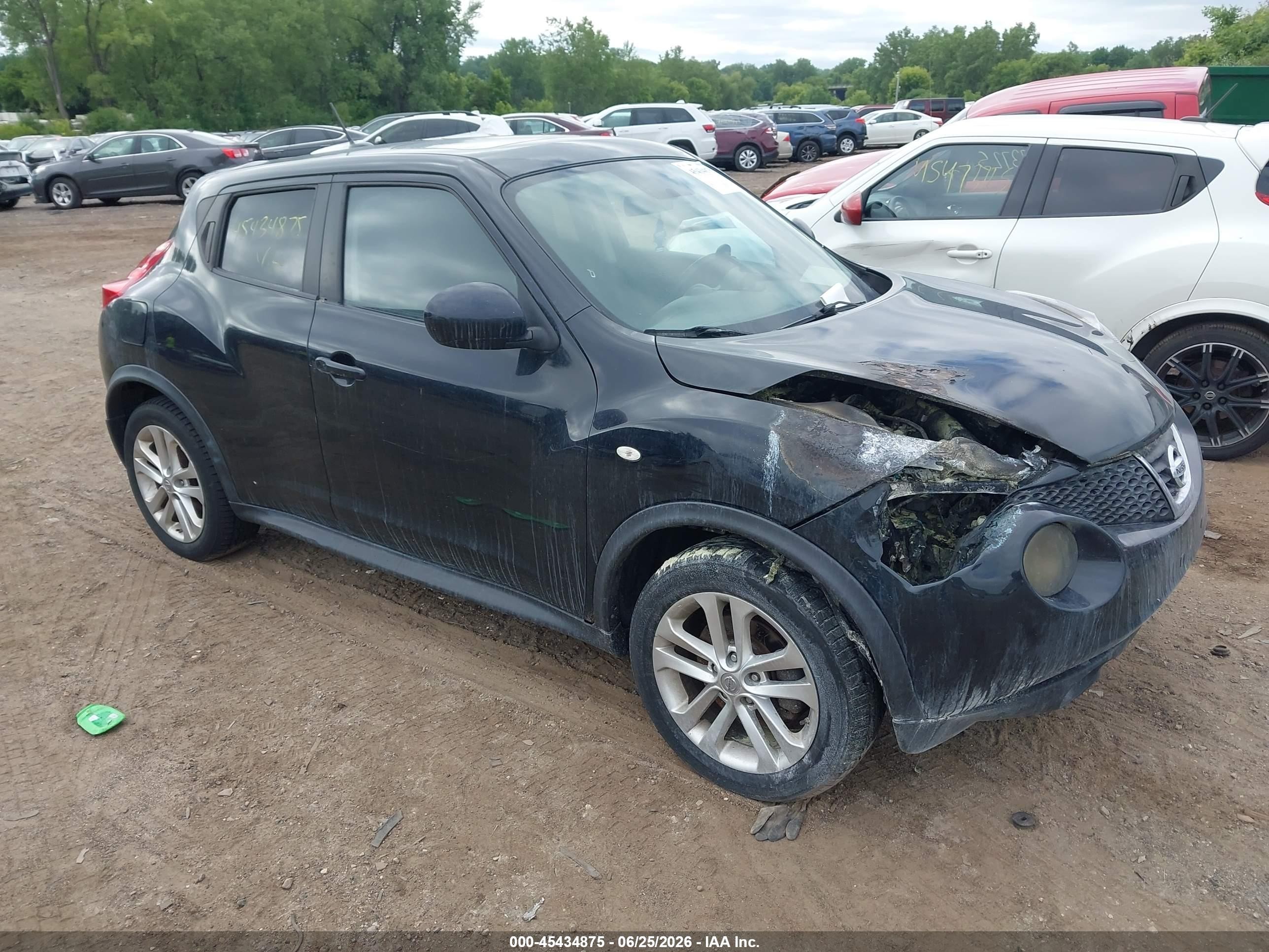 2013 Nissan Juke Sl Black vin: JN8AF5MV9DT213253