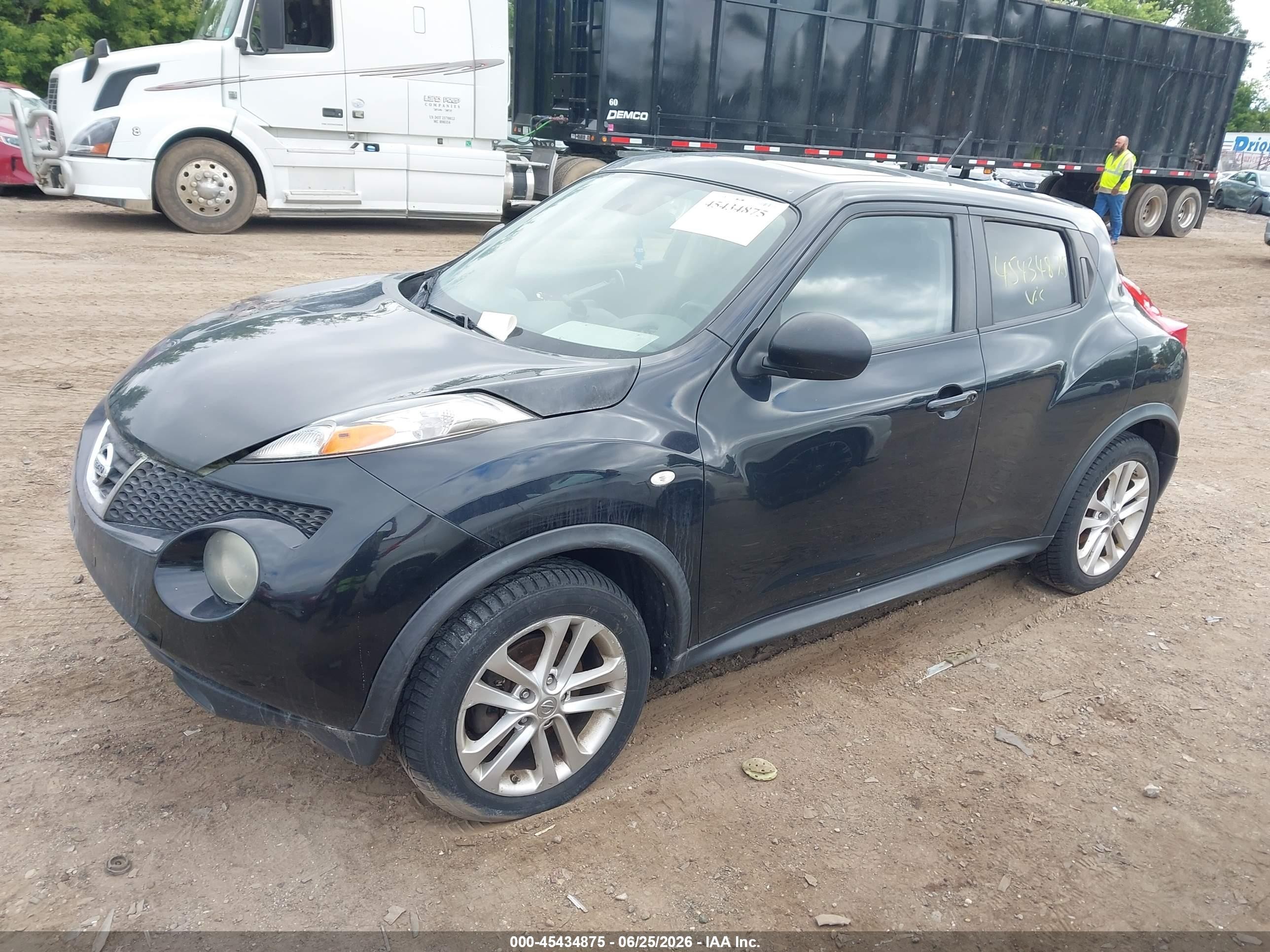 2013 Nissan Juke Sl Black vin: JN8AF5MV9DT213253