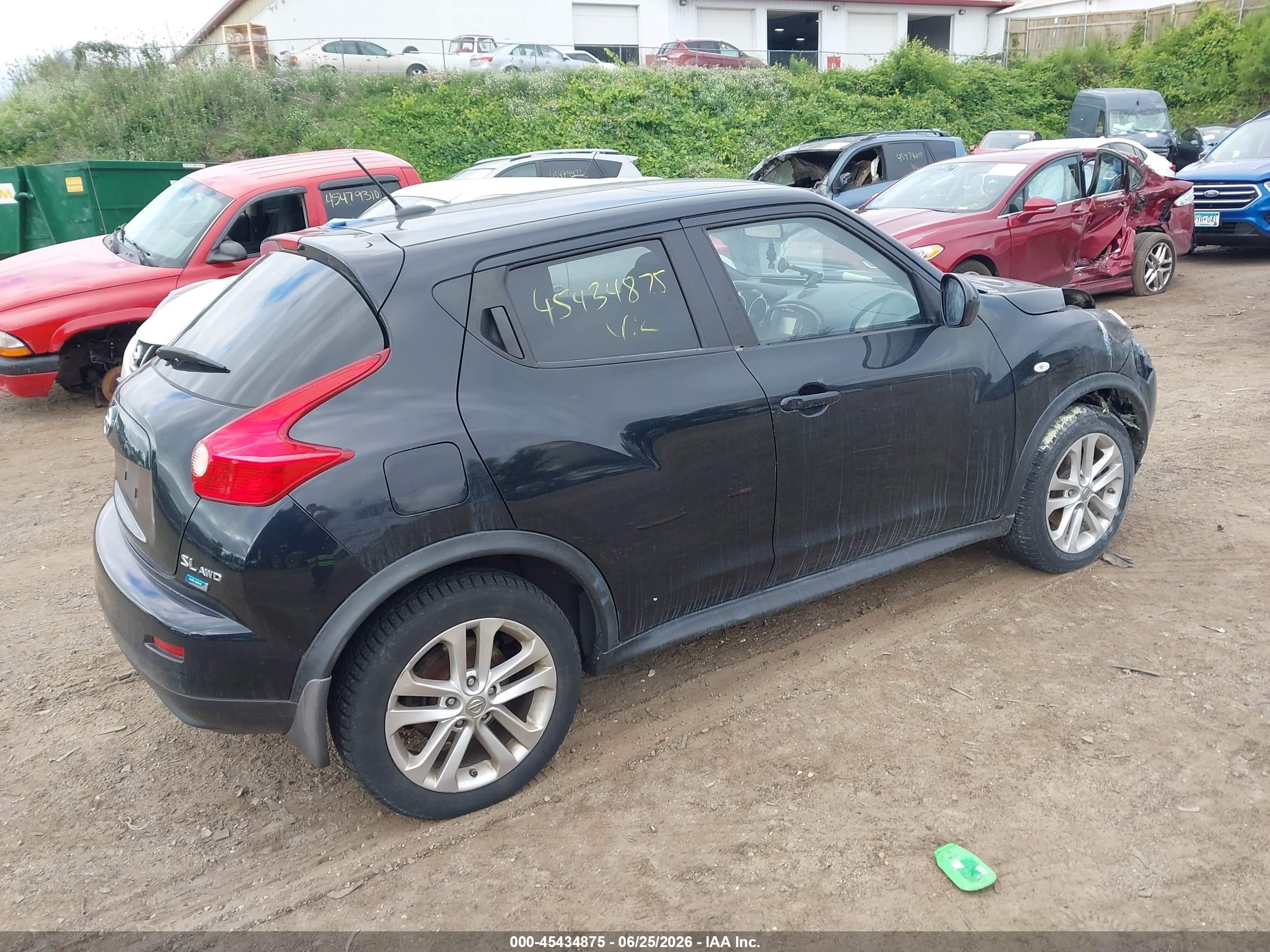 2013 Nissan Juke Sl Black vin: JN8AF5MV9DT213253