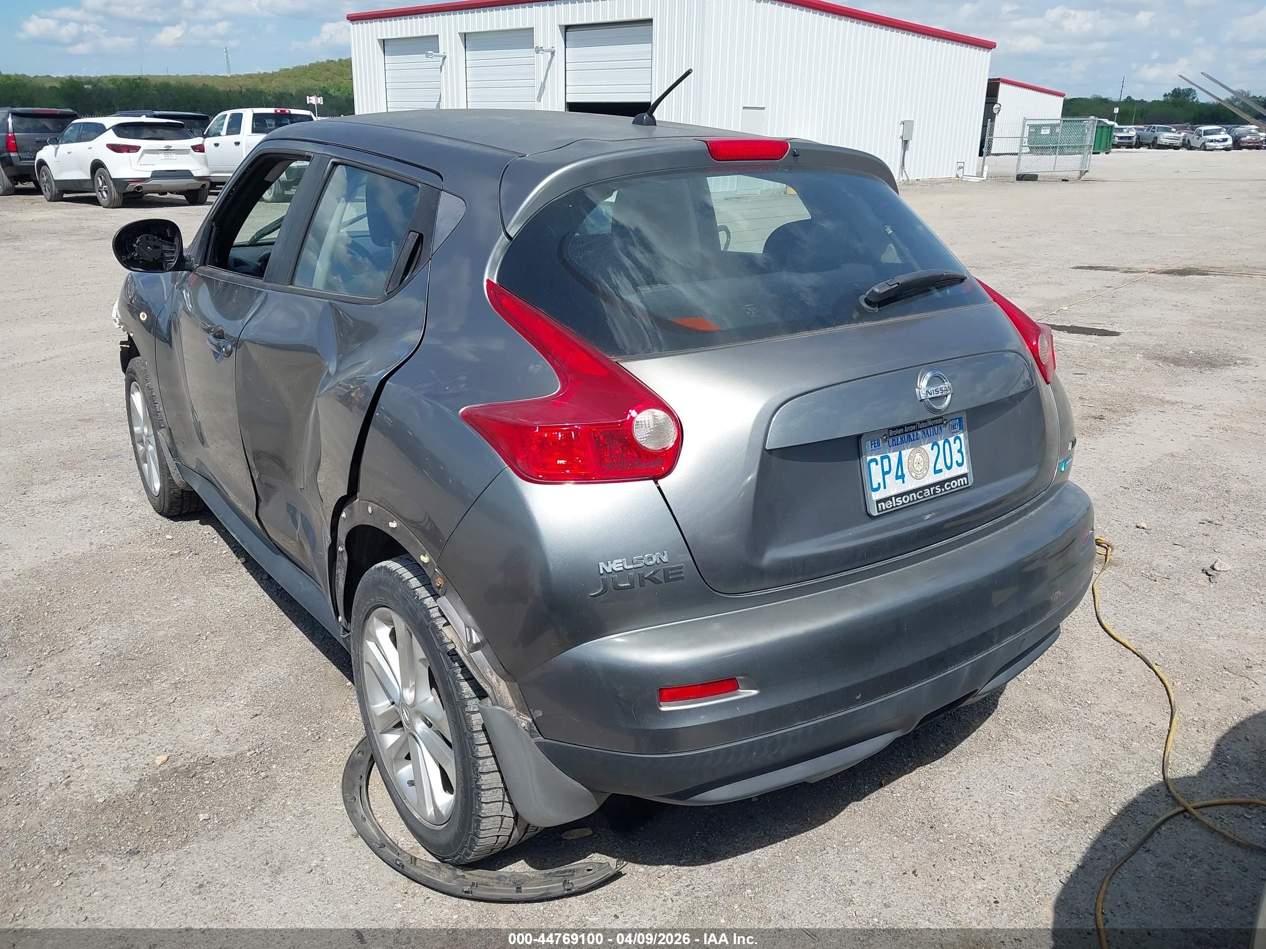 2013 Nissan Juke S Gray vin: JN8AF5MV9DT213561