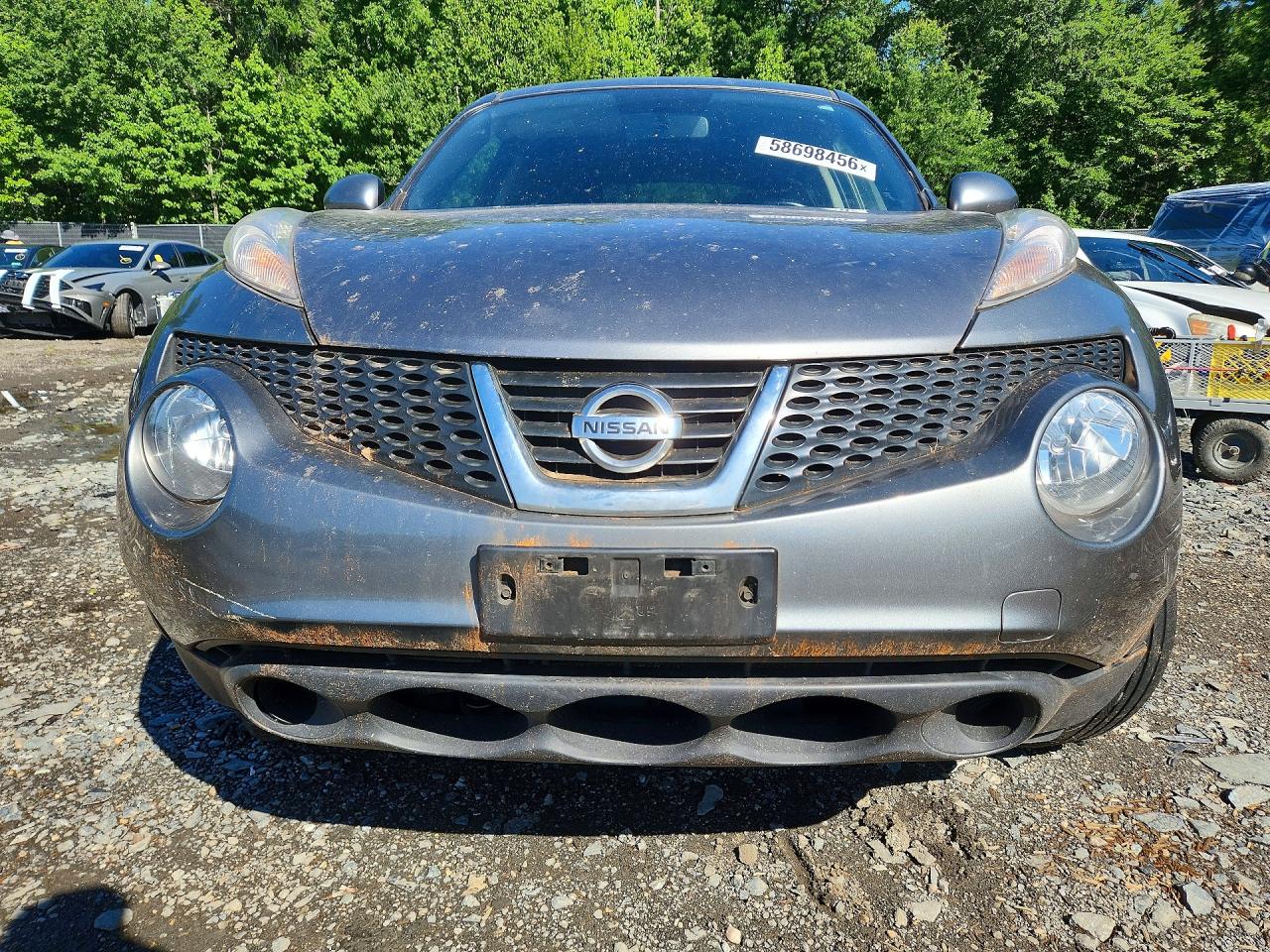 2013 Nissan Juke S Серый vin: JN8AF5MV9DT216282