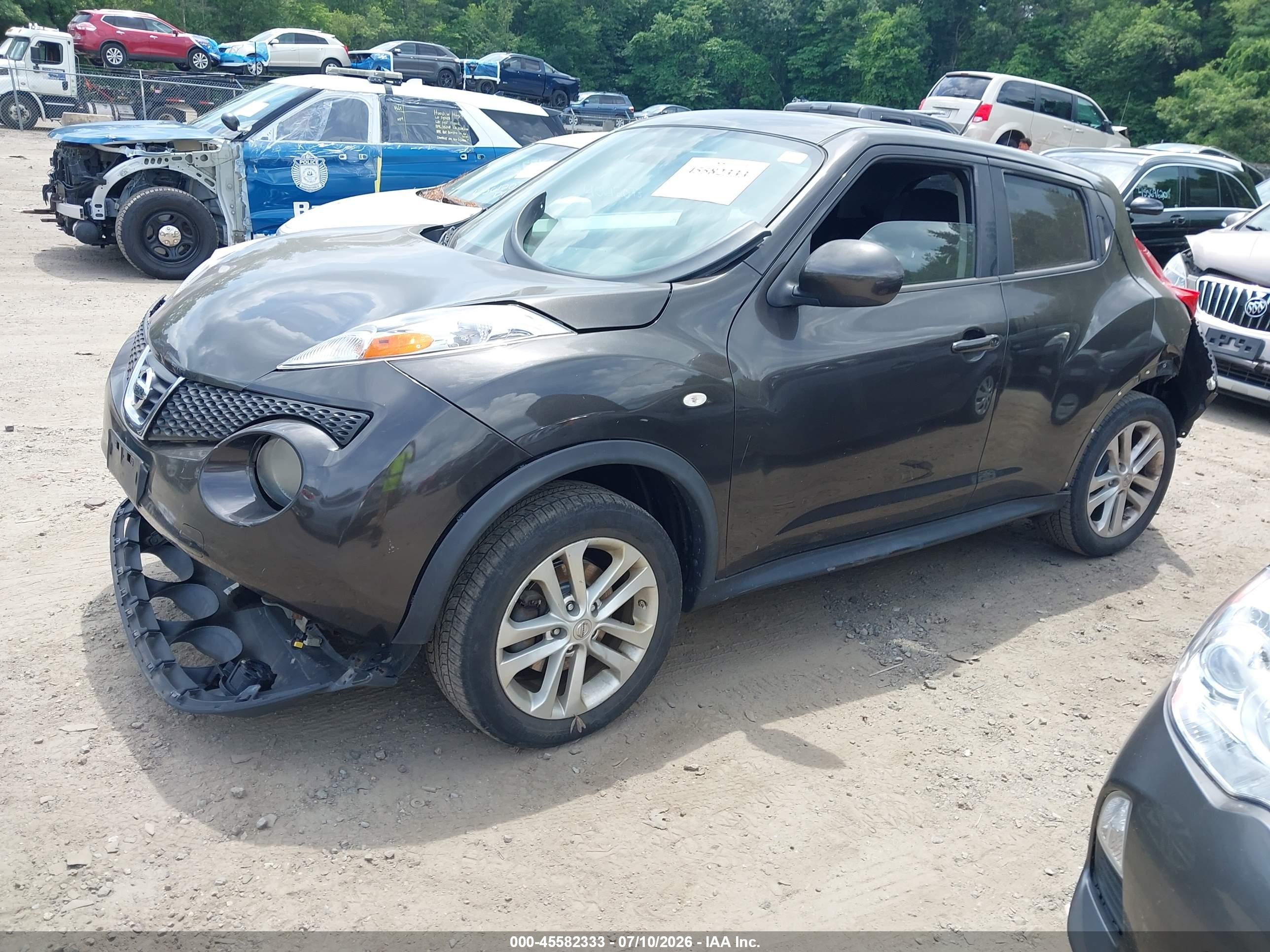 2013 Nissan Juke Sv Black vin: JN8AF5MV9DT227976