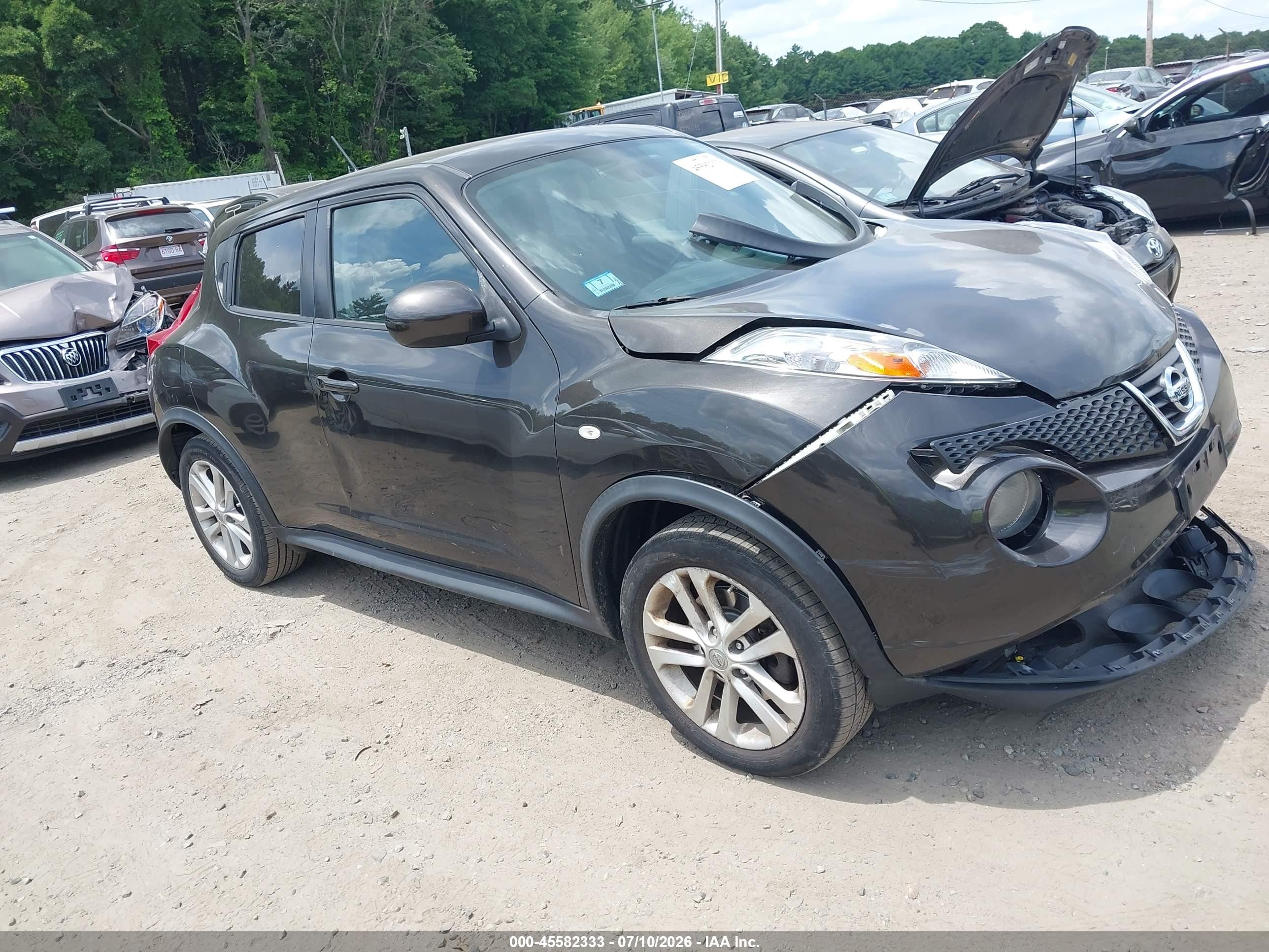 2013 Nissan Juke Sv Black vin: JN8AF5MV9DT227976
