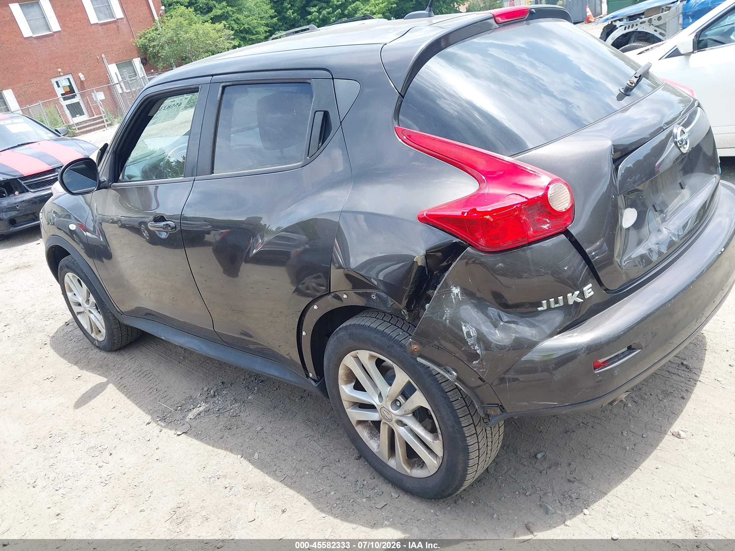 2013 Nissan Juke Sv Black vin: JN8AF5MV9DT227976