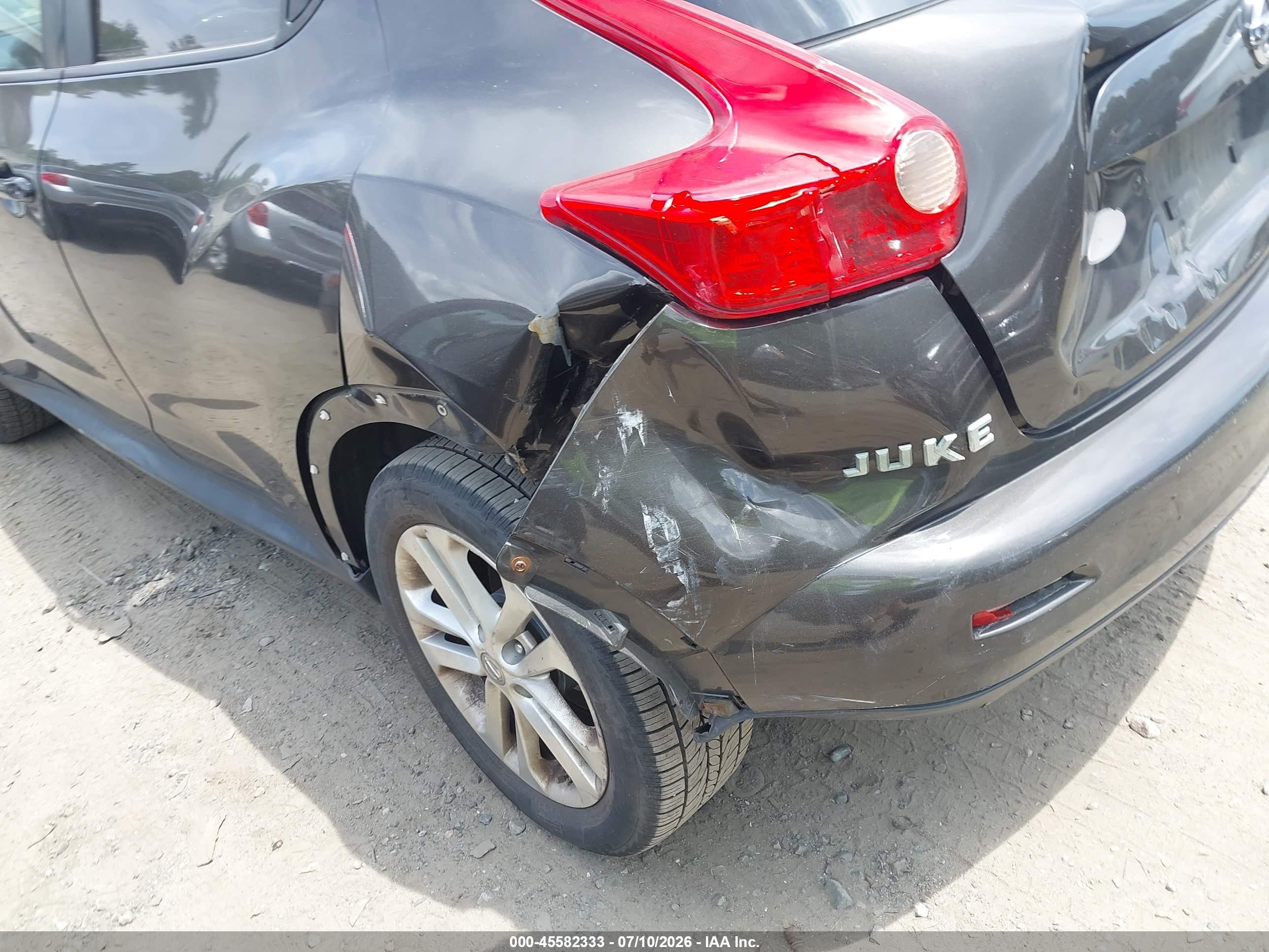 2013 Nissan Juke Sv Black vin: JN8AF5MV9DT227976