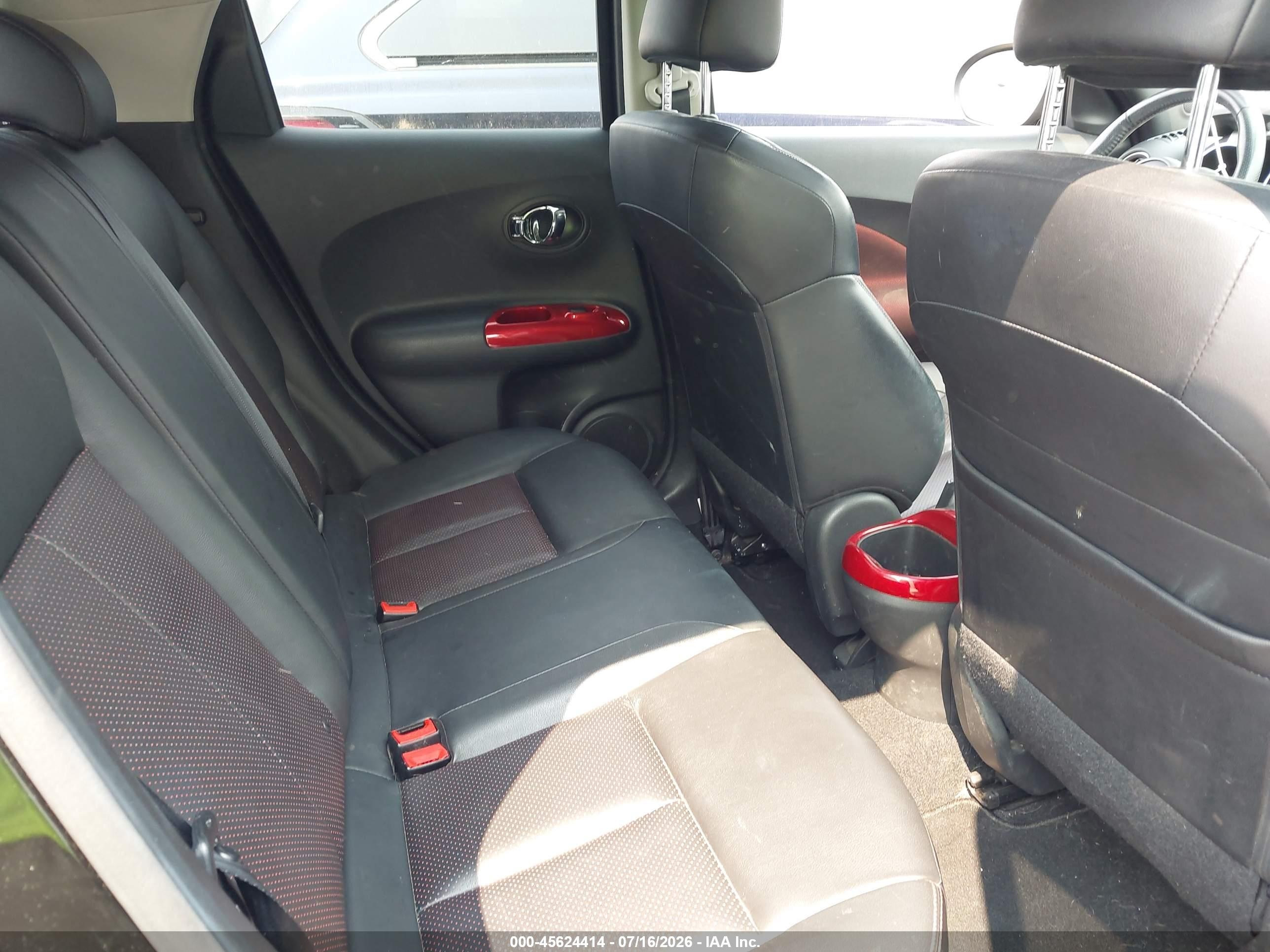 2014 Nissan Juke Sl Black vin: JN8AF5MV9ET356107