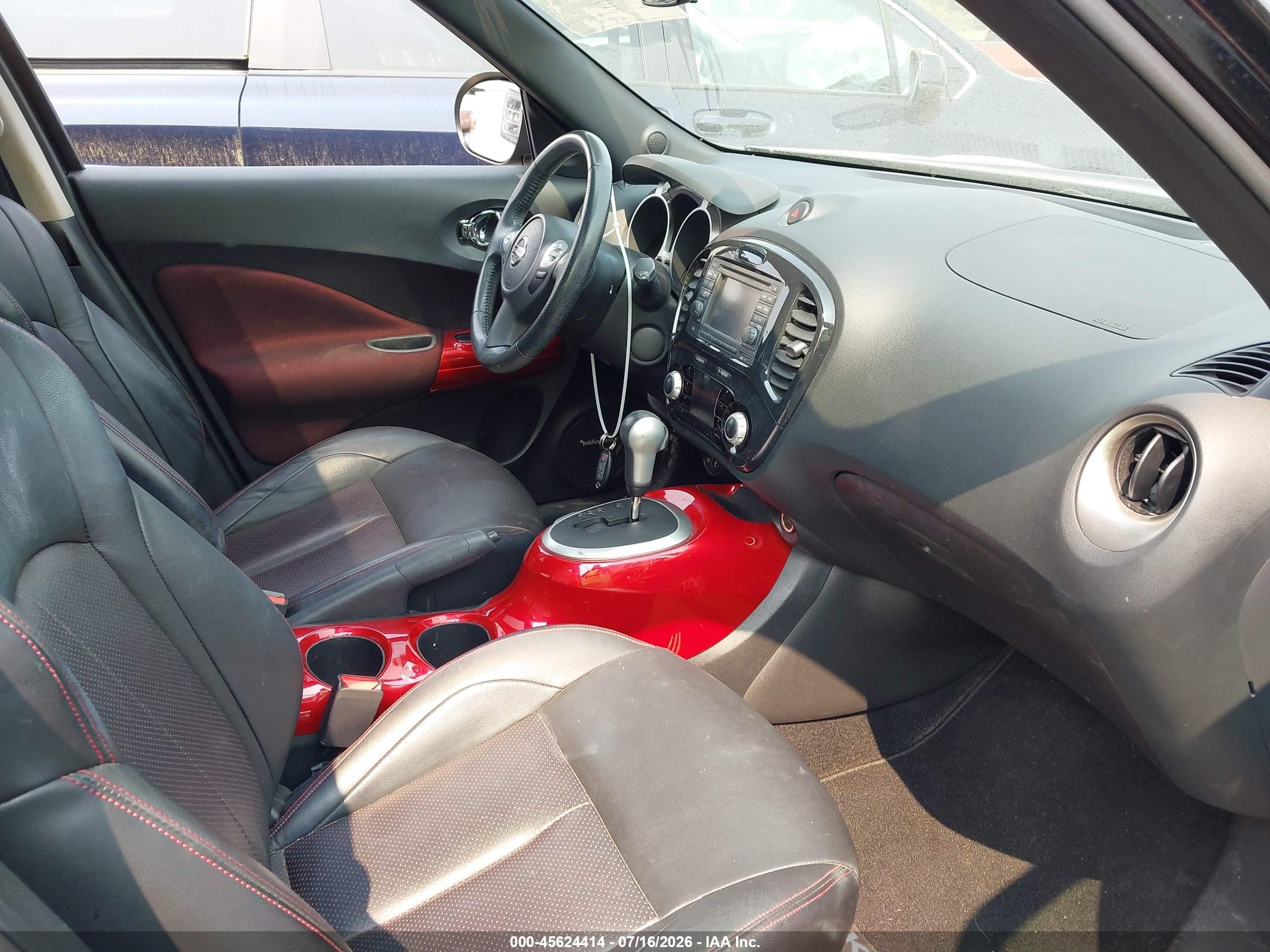 2014 Nissan Juke Sl Black vin: JN8AF5MV9ET356107