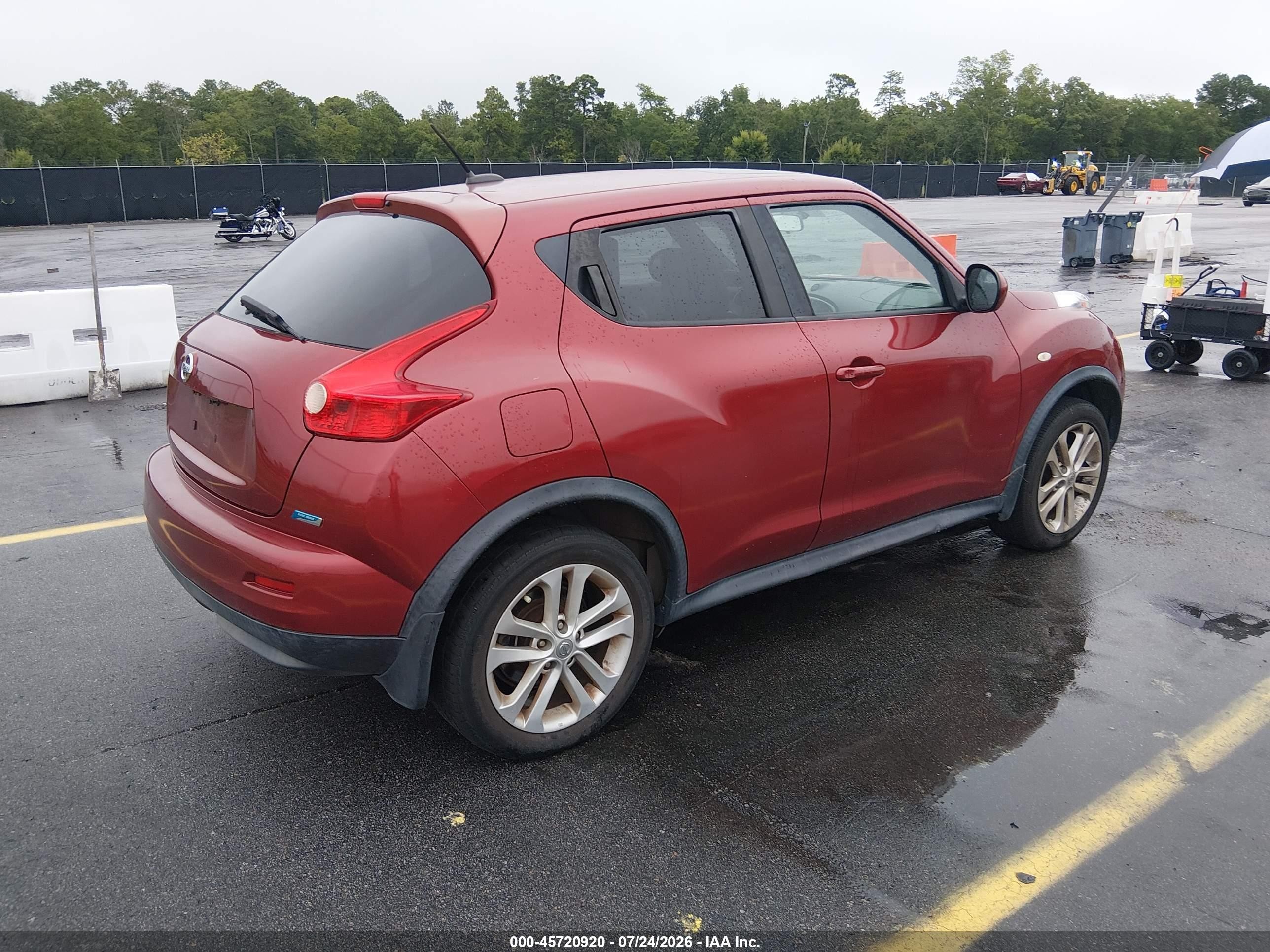 2014 Nissan Juke Sl Красный vin: JN8AF5MV9ET356432