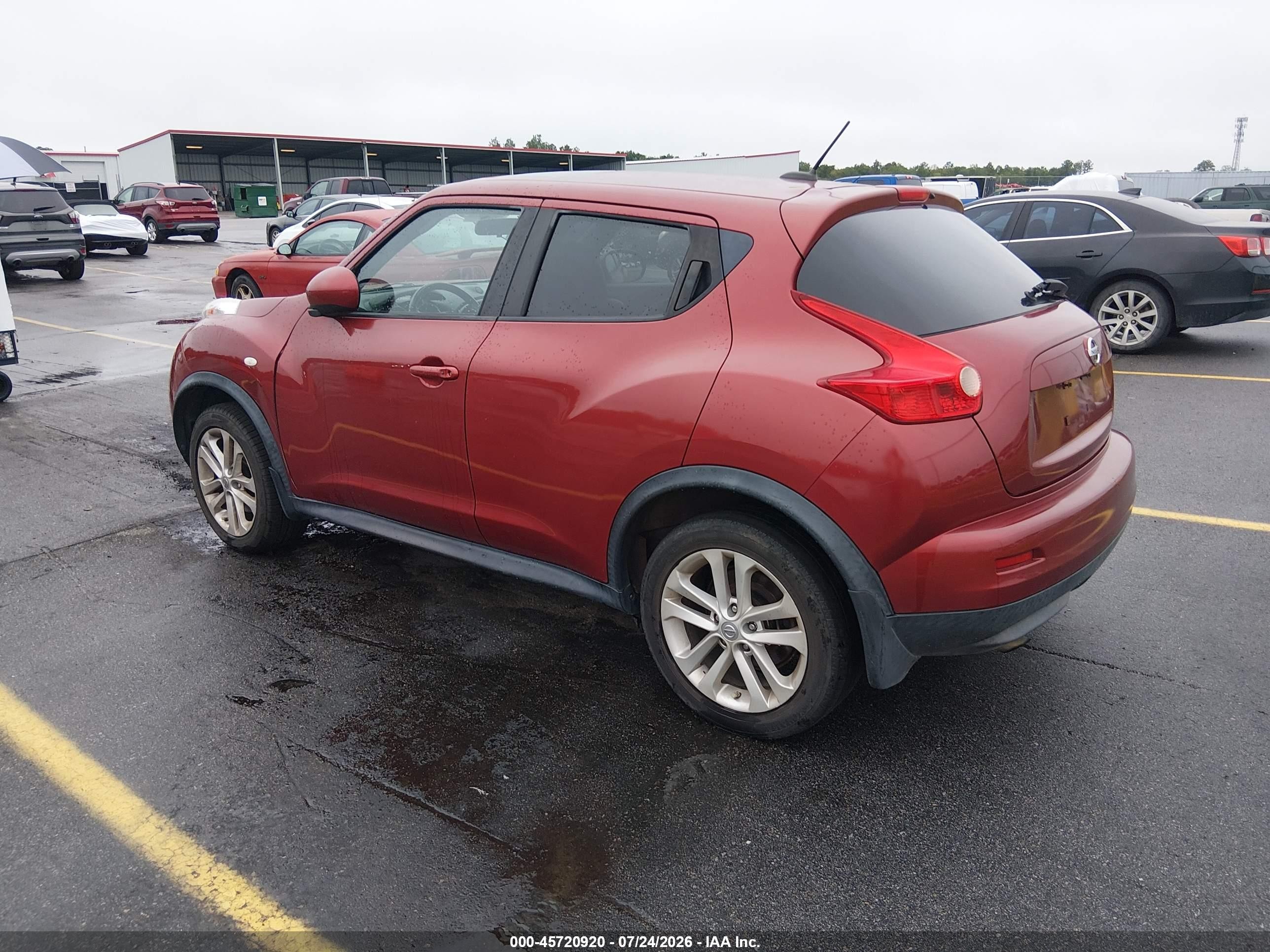 2014 Nissan Juke Sl Красный vin: JN8AF5MV9ET356432