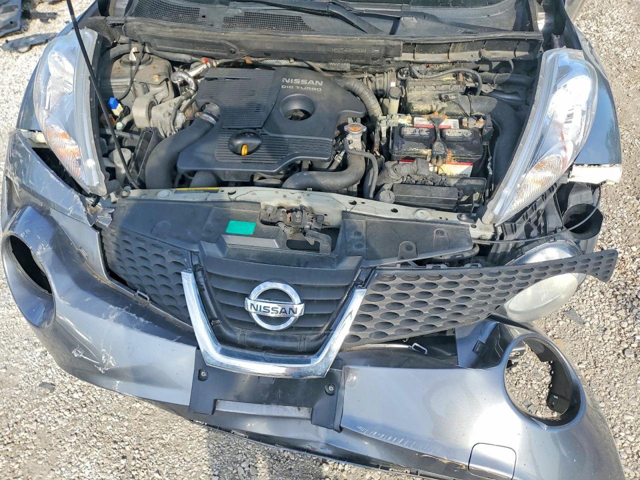 2014 Nissan Juke Sv Gray vin: JN8AF5MV9ET358844