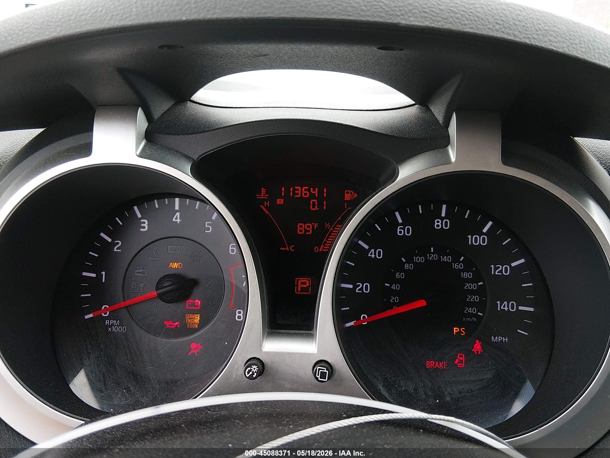 2014 Nissan Juke S Black vin: JN8AF5MV9ET360531