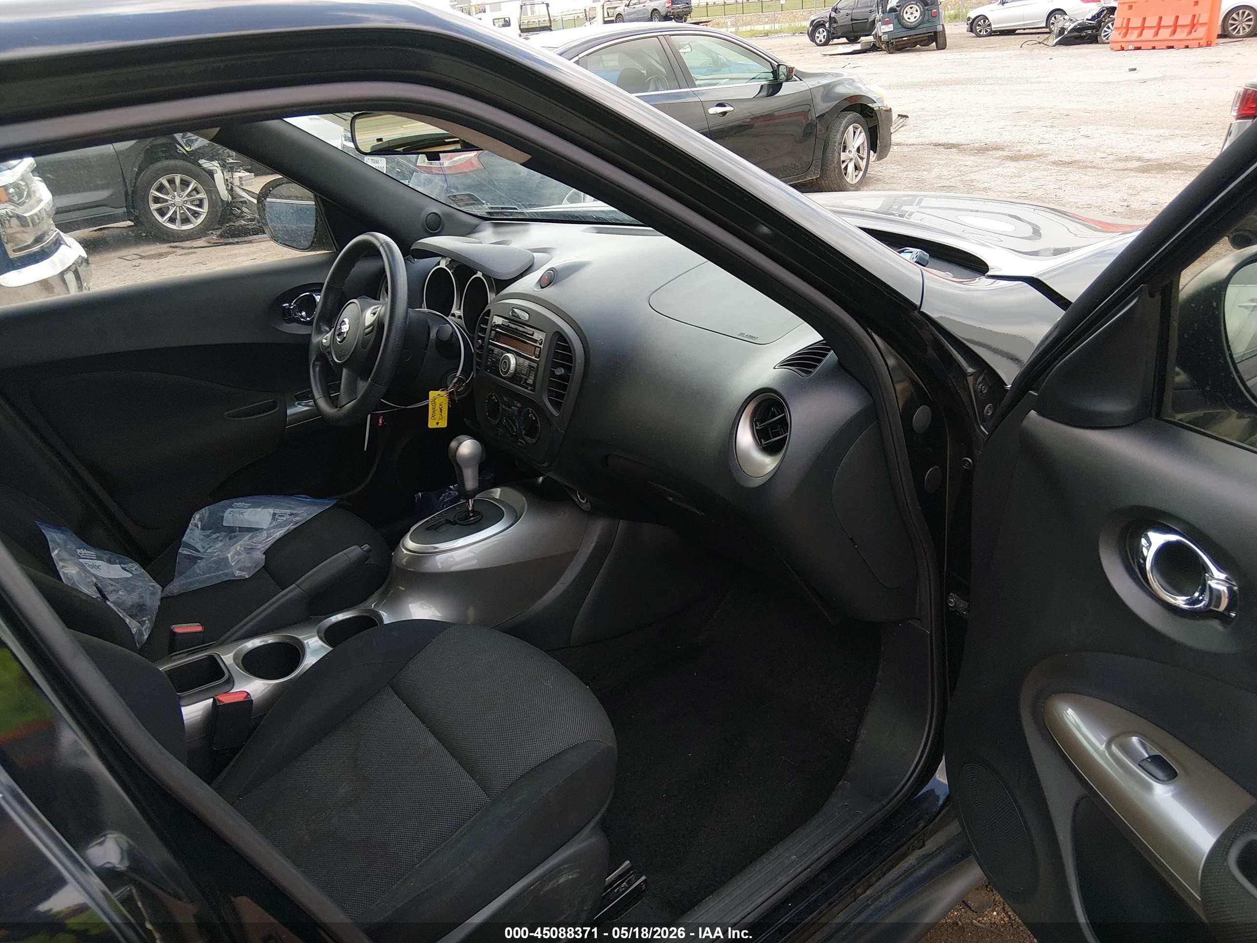 2014 Nissan Juke S Black vin: JN8AF5MV9ET360531