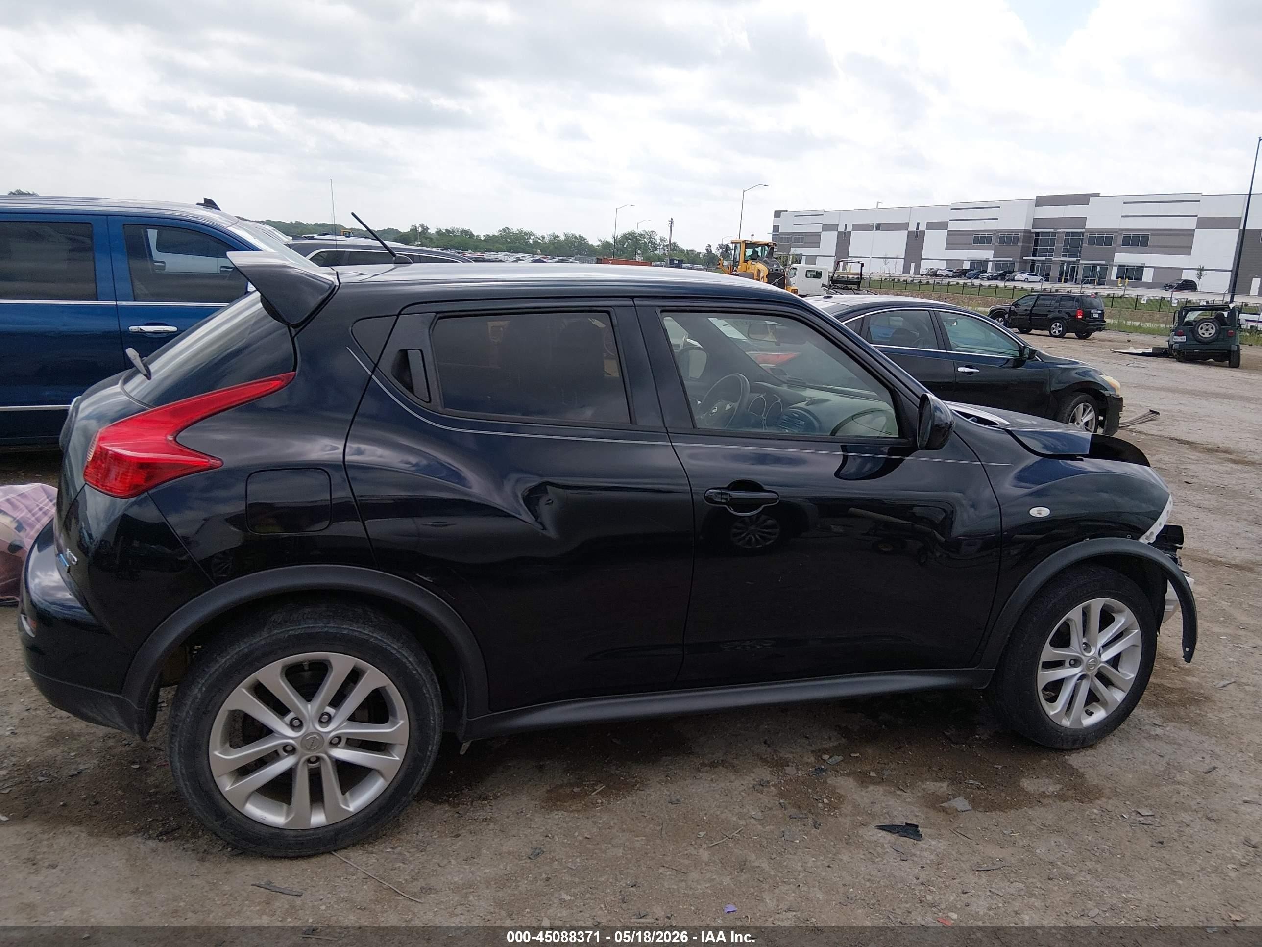 2014 Nissan Juke S Black vin: JN8AF5MV9ET360531