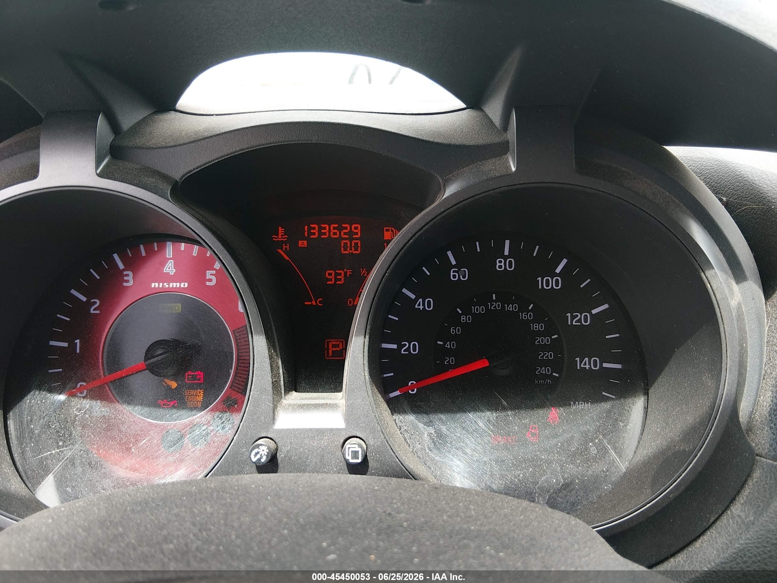 2014 Nissan Juke Nismo Черный vin: JN8AF5MV9ET366491