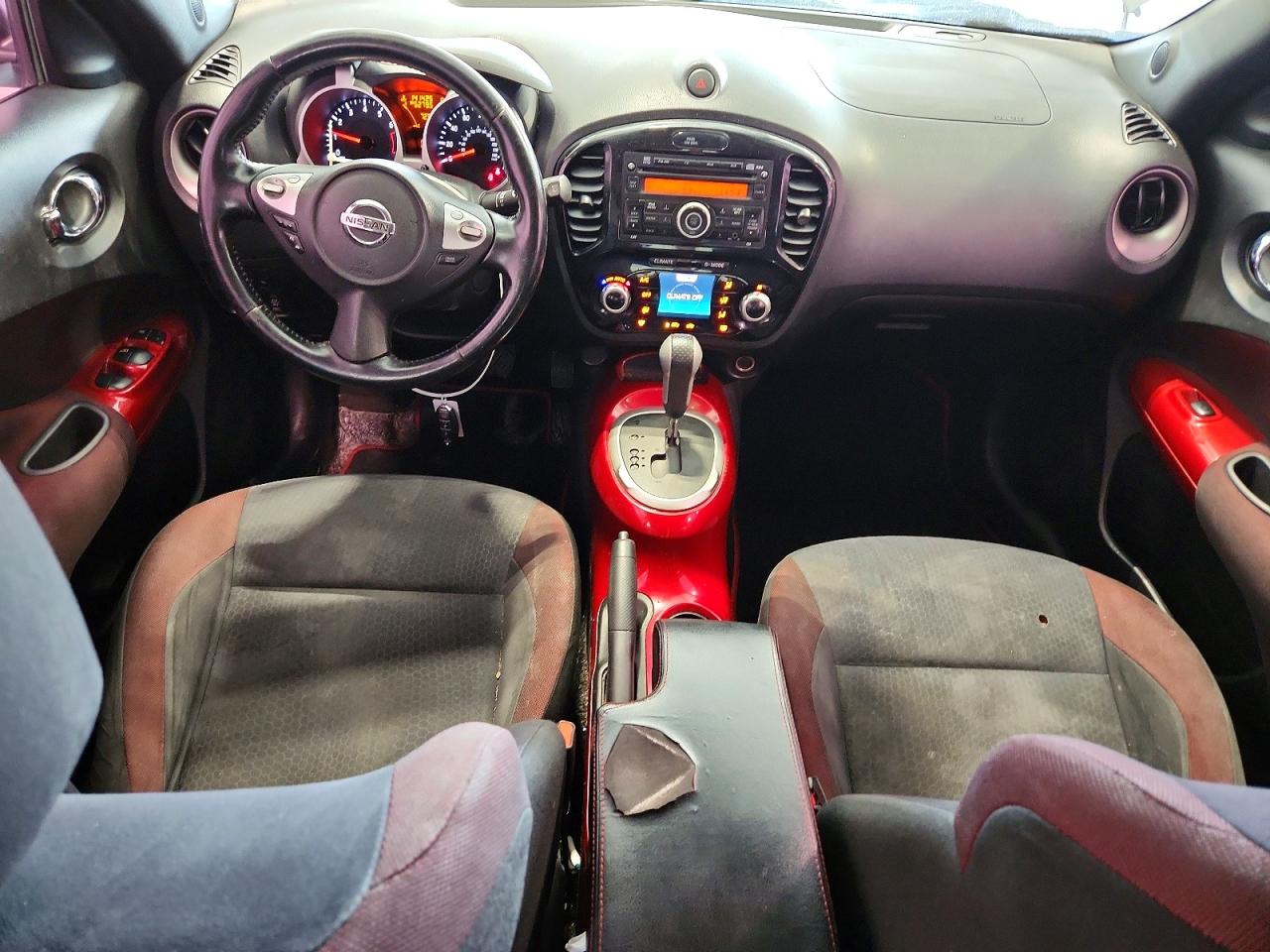 2014 Nissan Juke Sv Gray vin: JN8AF5MV9ET481057