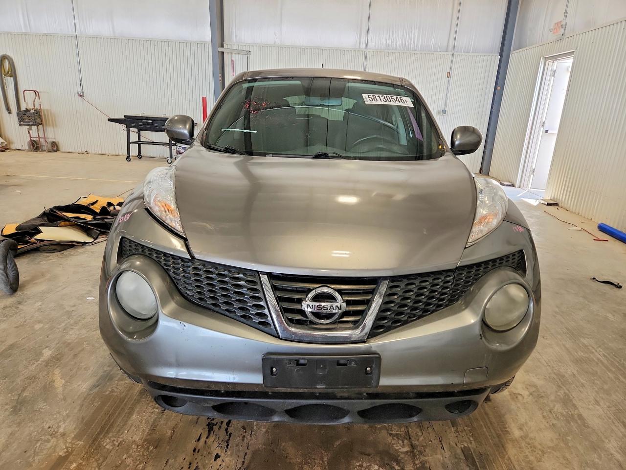 2014 Nissan Juke Sv Gray vin: JN8AF5MV9ET481057