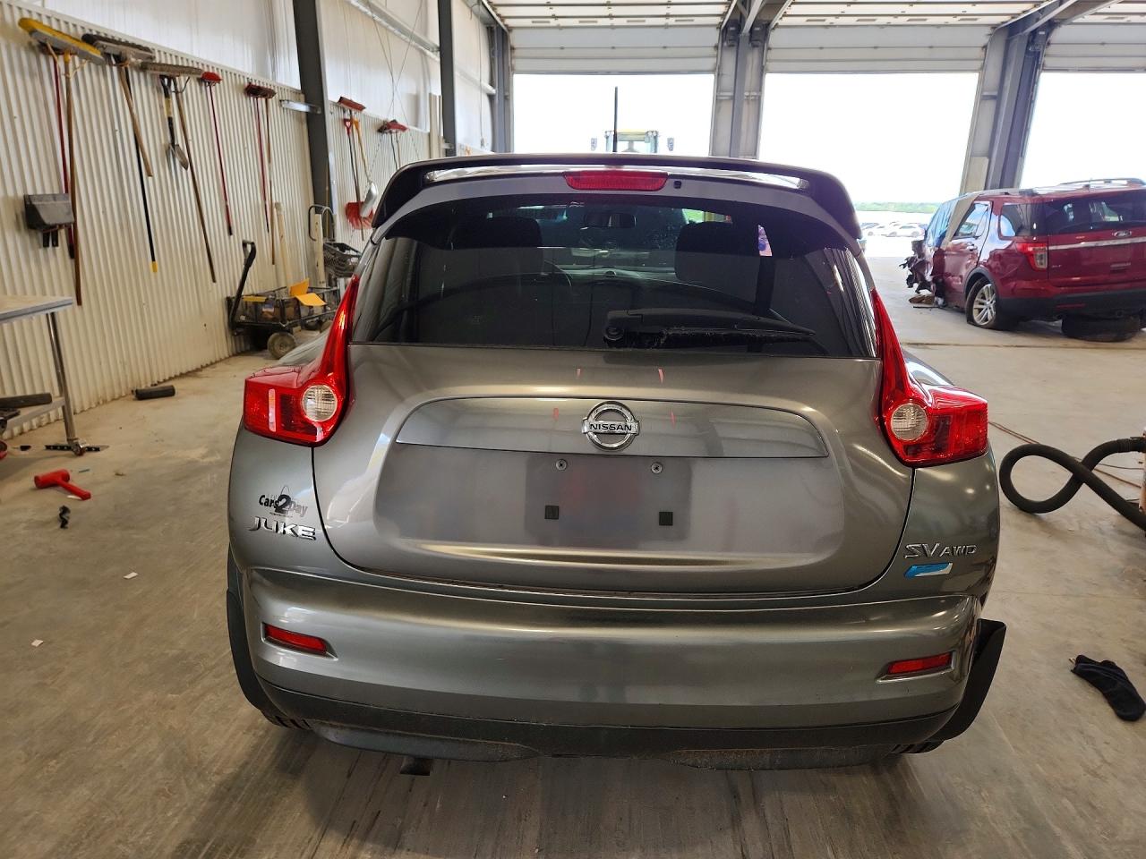 2014 Nissan Juke Sv Gray vin: JN8AF5MV9ET481057
