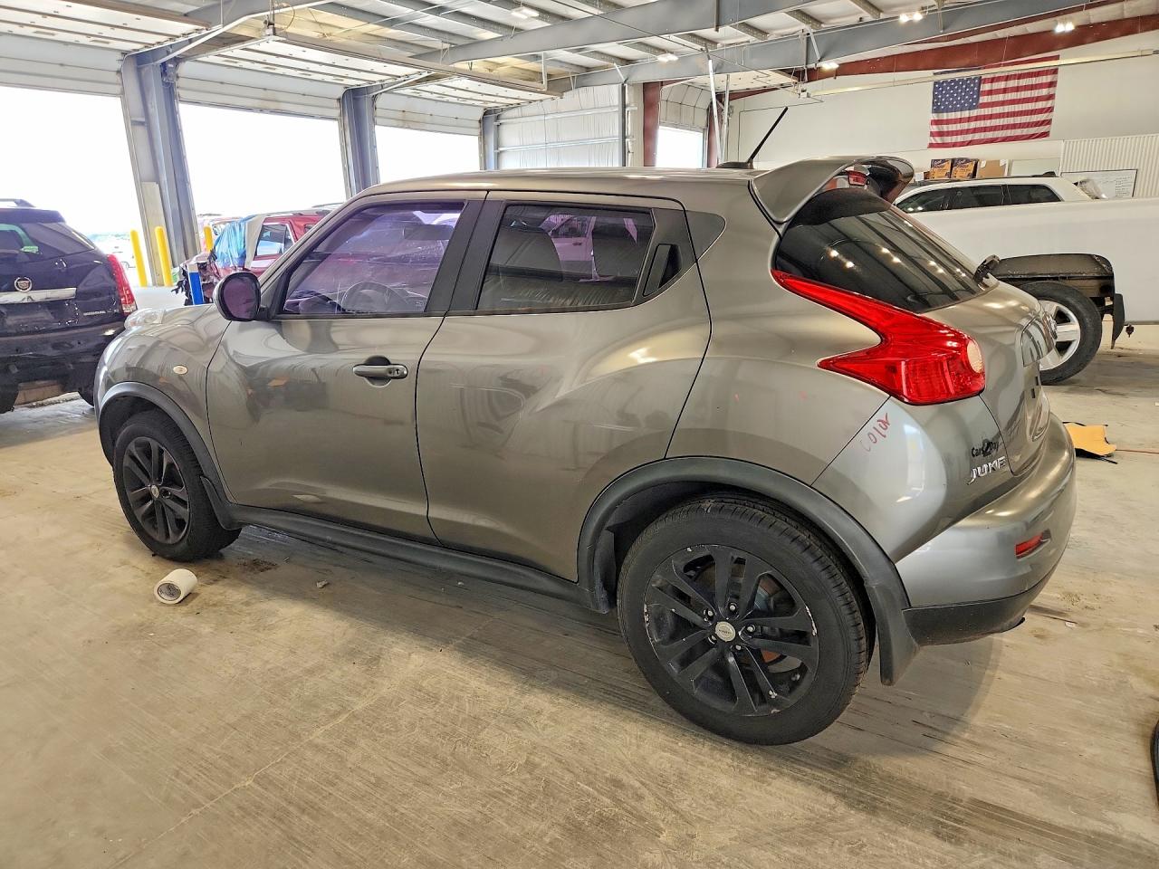 2014 Nissan Juke Sv Gray vin: JN8AF5MV9ET481057