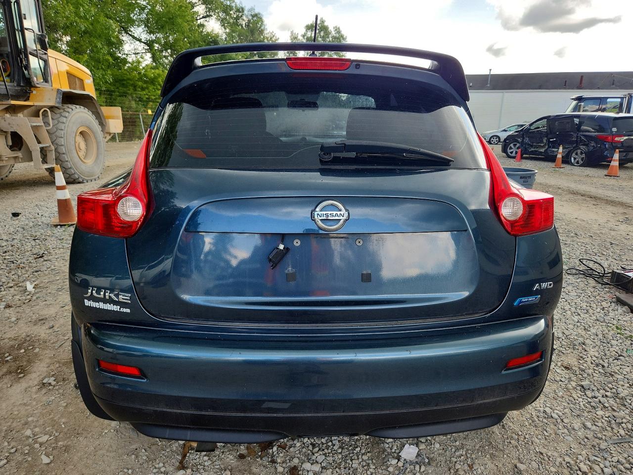 2014 Nissan Juke S Teal vin: JN8AF5MV9ET481981