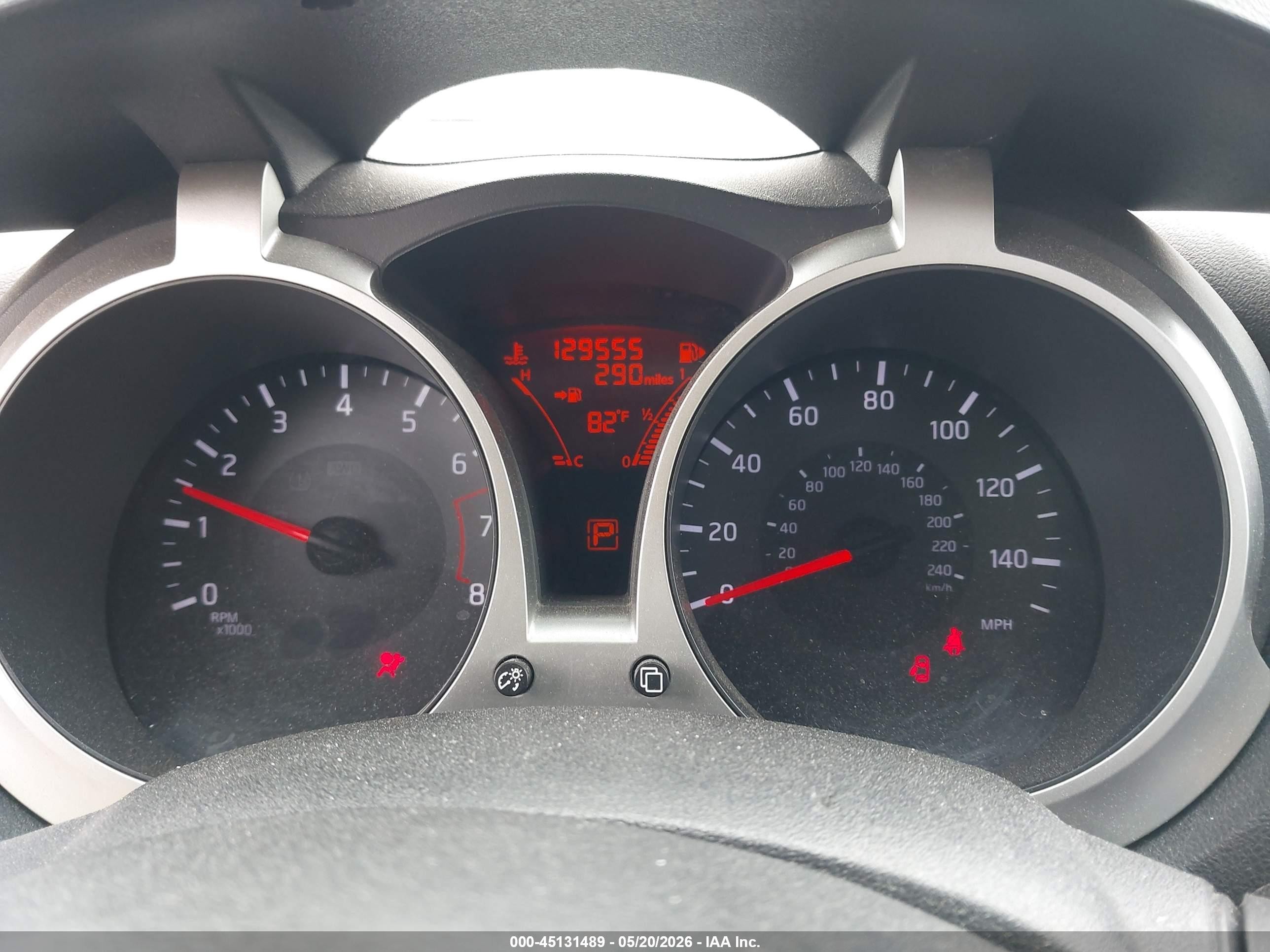 2014 Nissan Juke Sv Blue vin: JN8AF5MV9ET484945