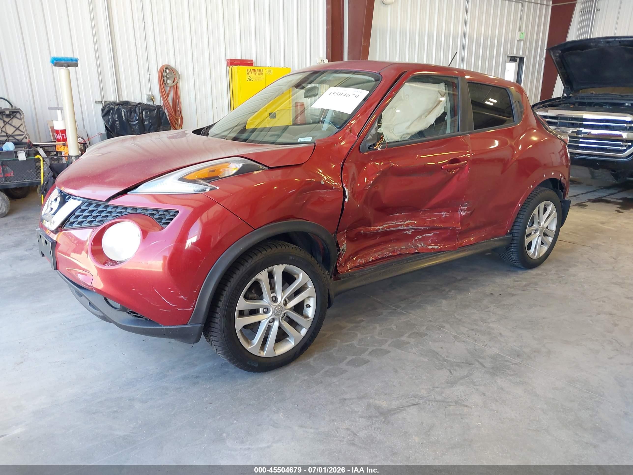 2015 Nissan Juke Sl Red vin: JN8AF5MV9FT559158