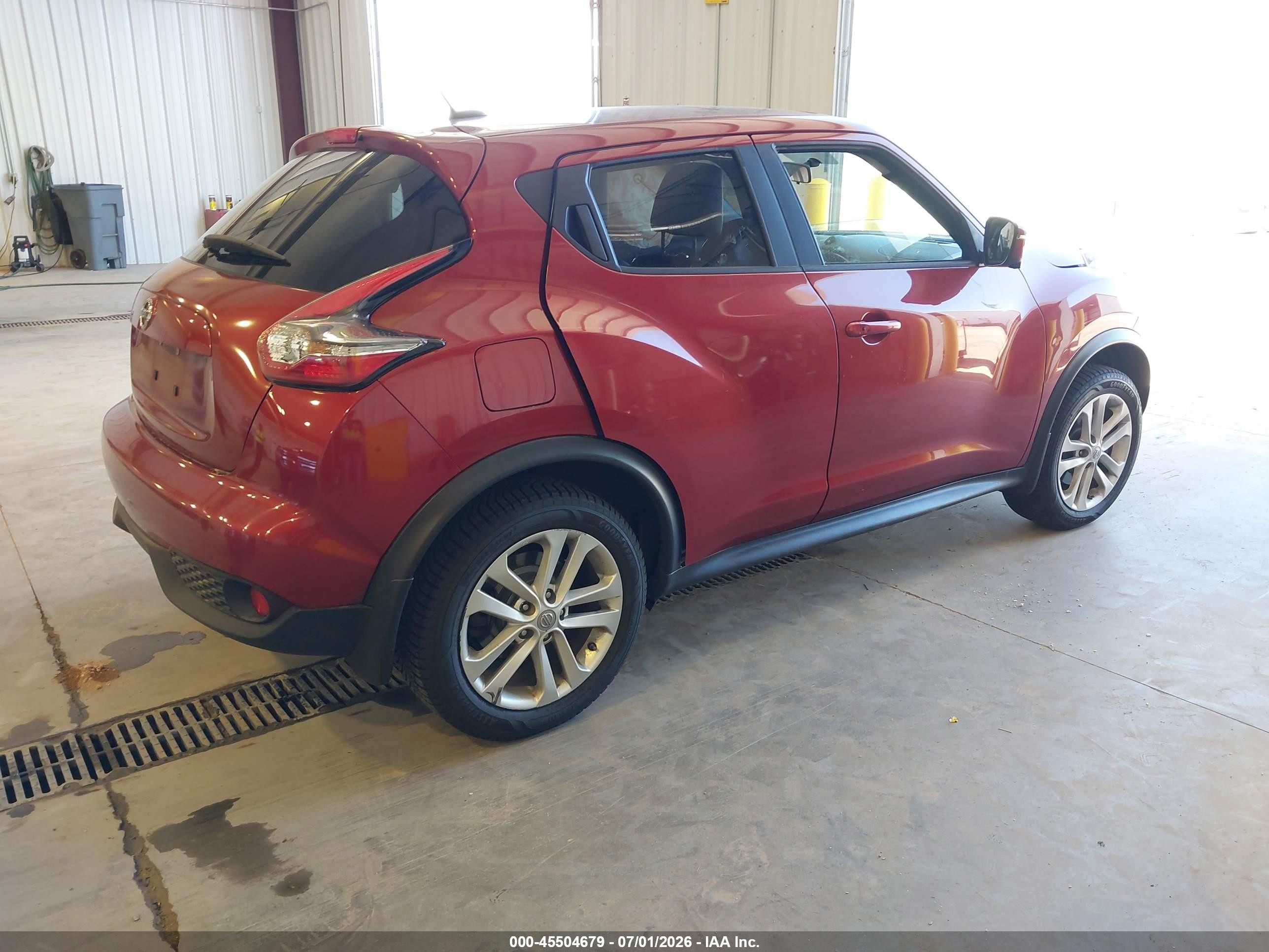 2015 Nissan Juke Sl Red vin: JN8AF5MV9FT559158