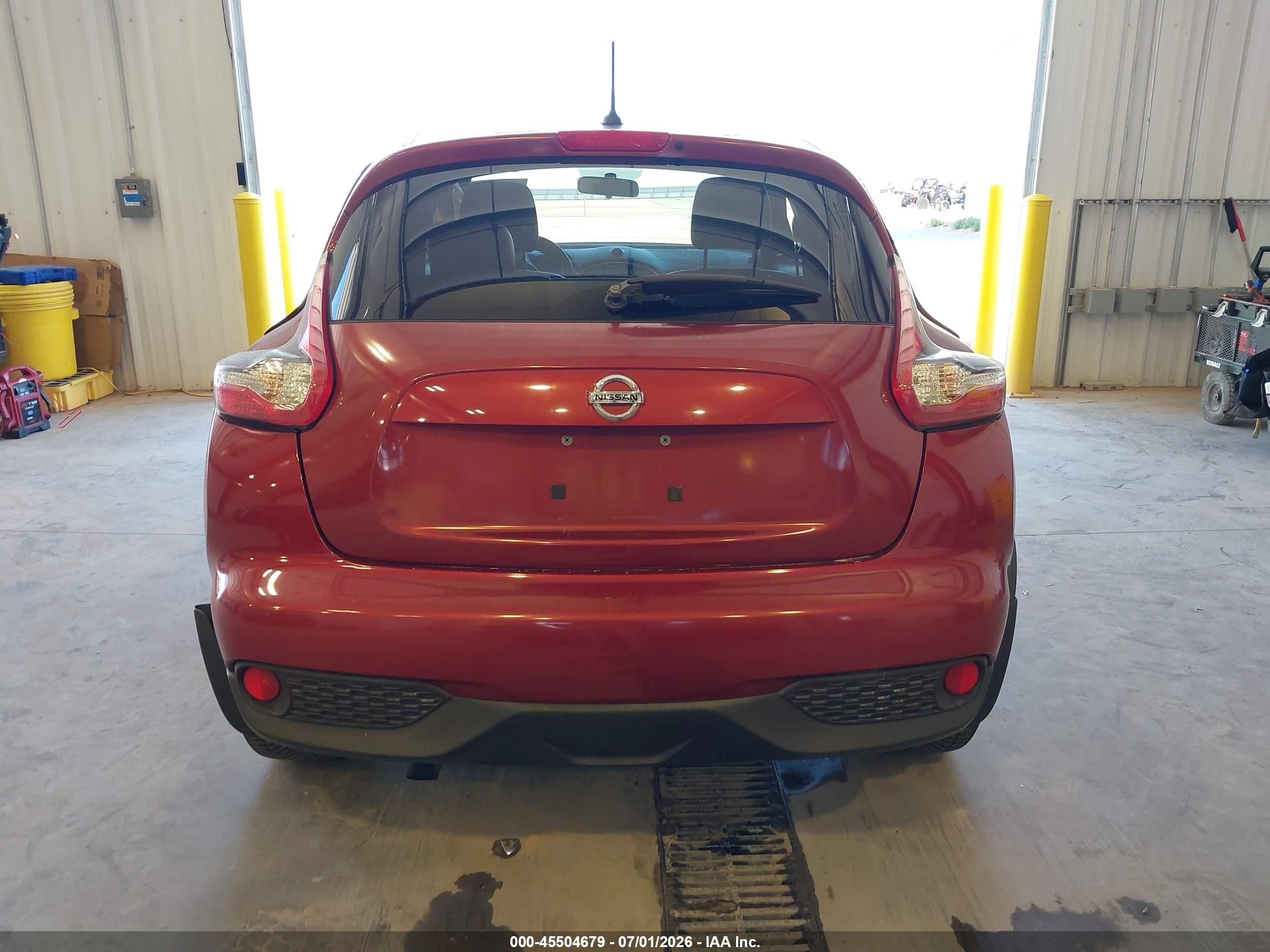2015 Nissan Juke Sl Red vin: JN8AF5MV9FT559158