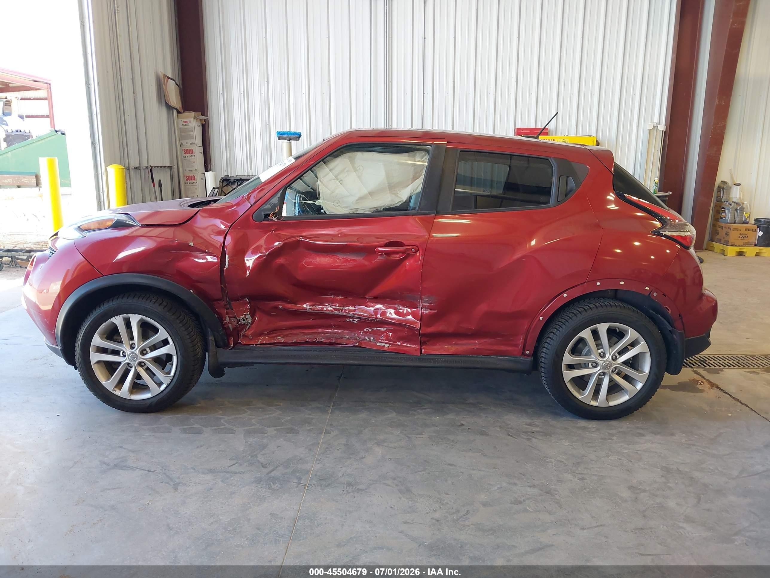 2015 Nissan Juke Sl Red vin: JN8AF5MV9FT559158