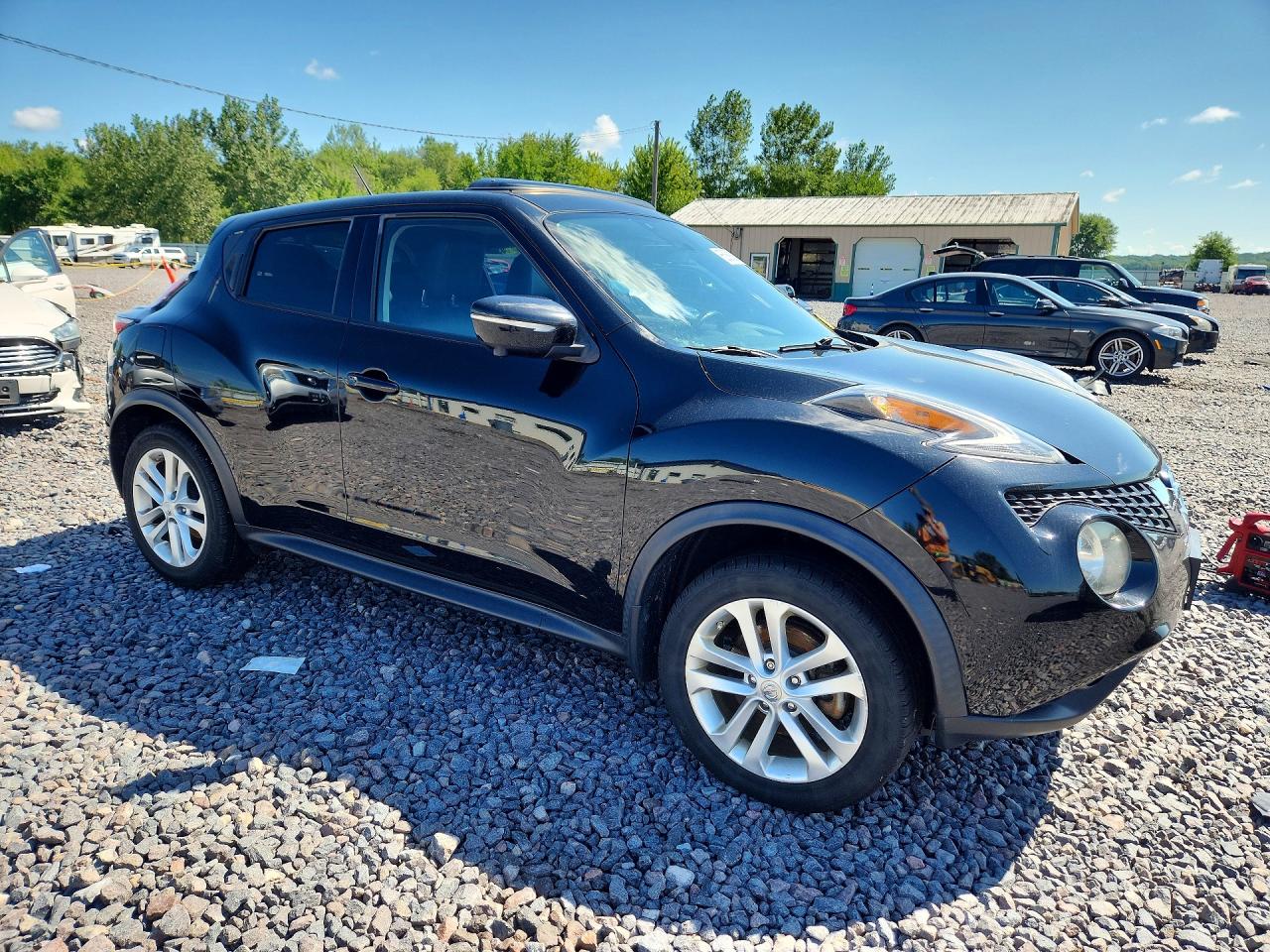 2015 Nissan Juke Sl Black vin: JN8AF5MV9FT561654