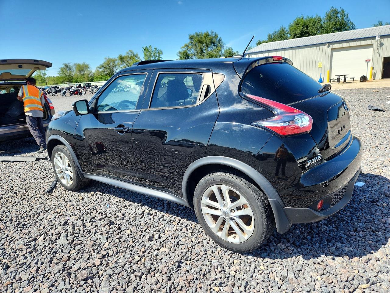 2015 Nissan Juke Sl Black vin: JN8AF5MV9FT561654