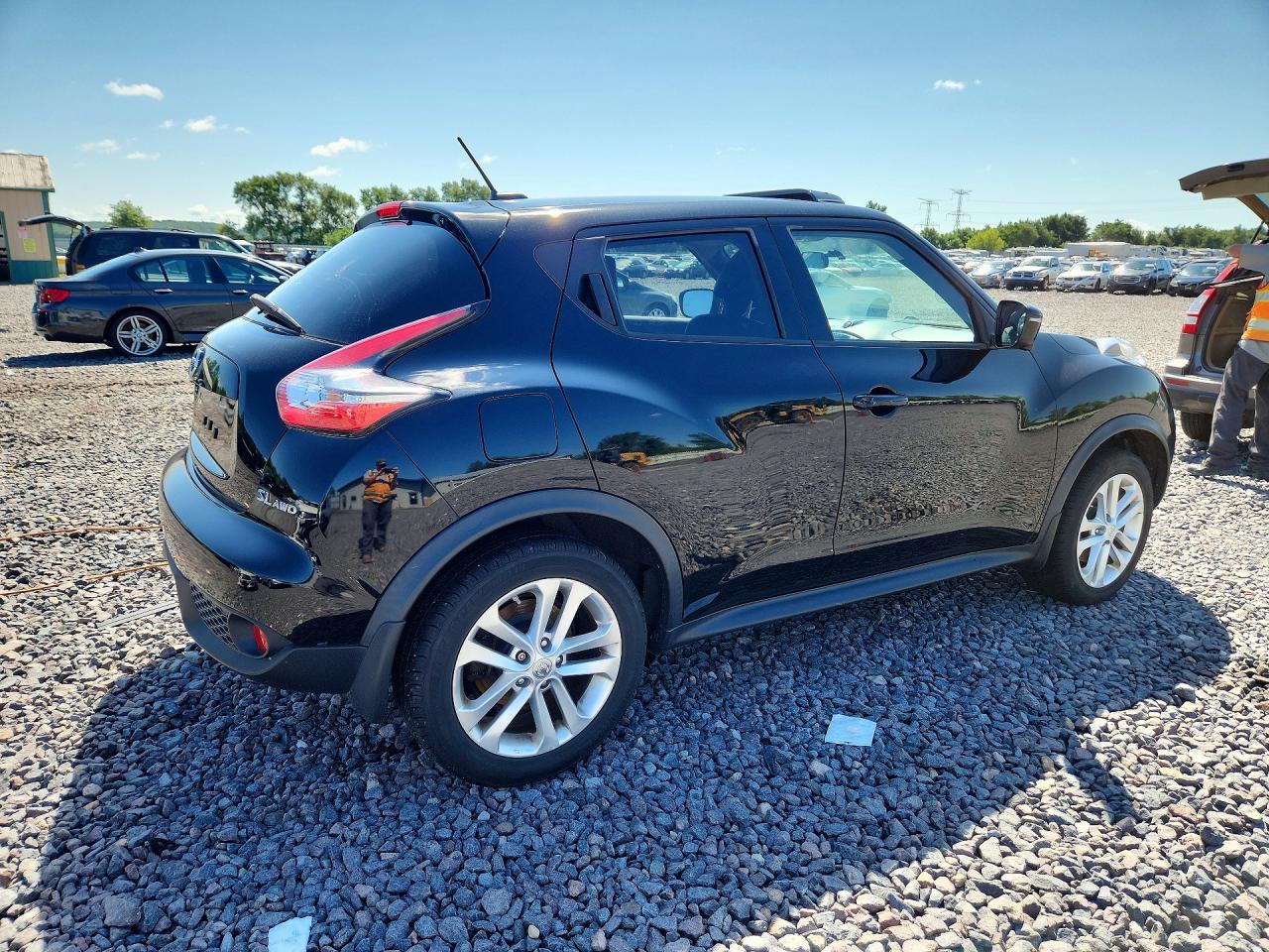 2015 Nissan Juke Sl Black vin: JN8AF5MV9FT561654