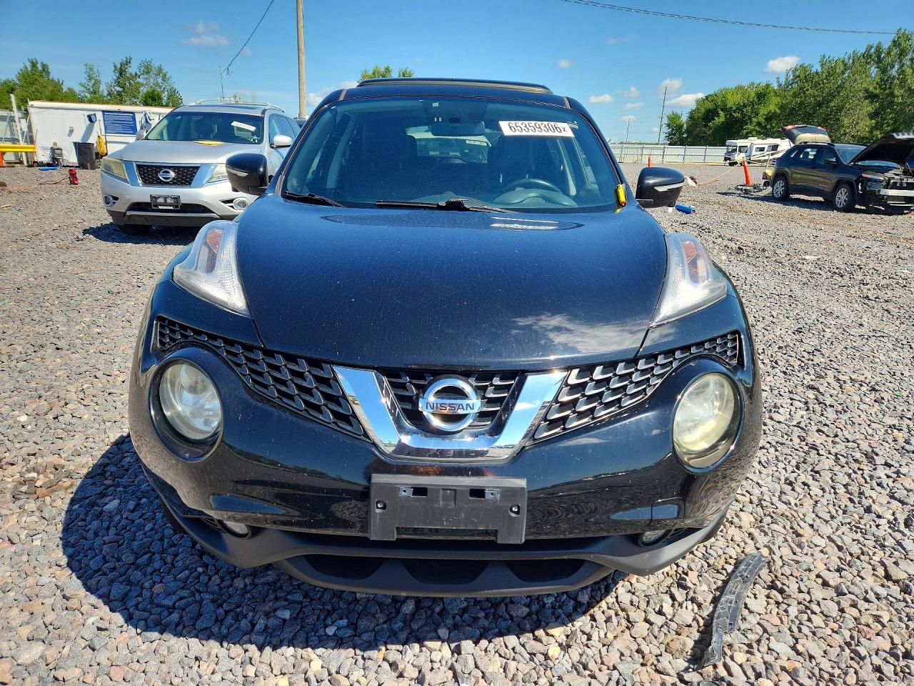 2015 Nissan Juke Sl Black vin: JN8AF5MV9FT561654
