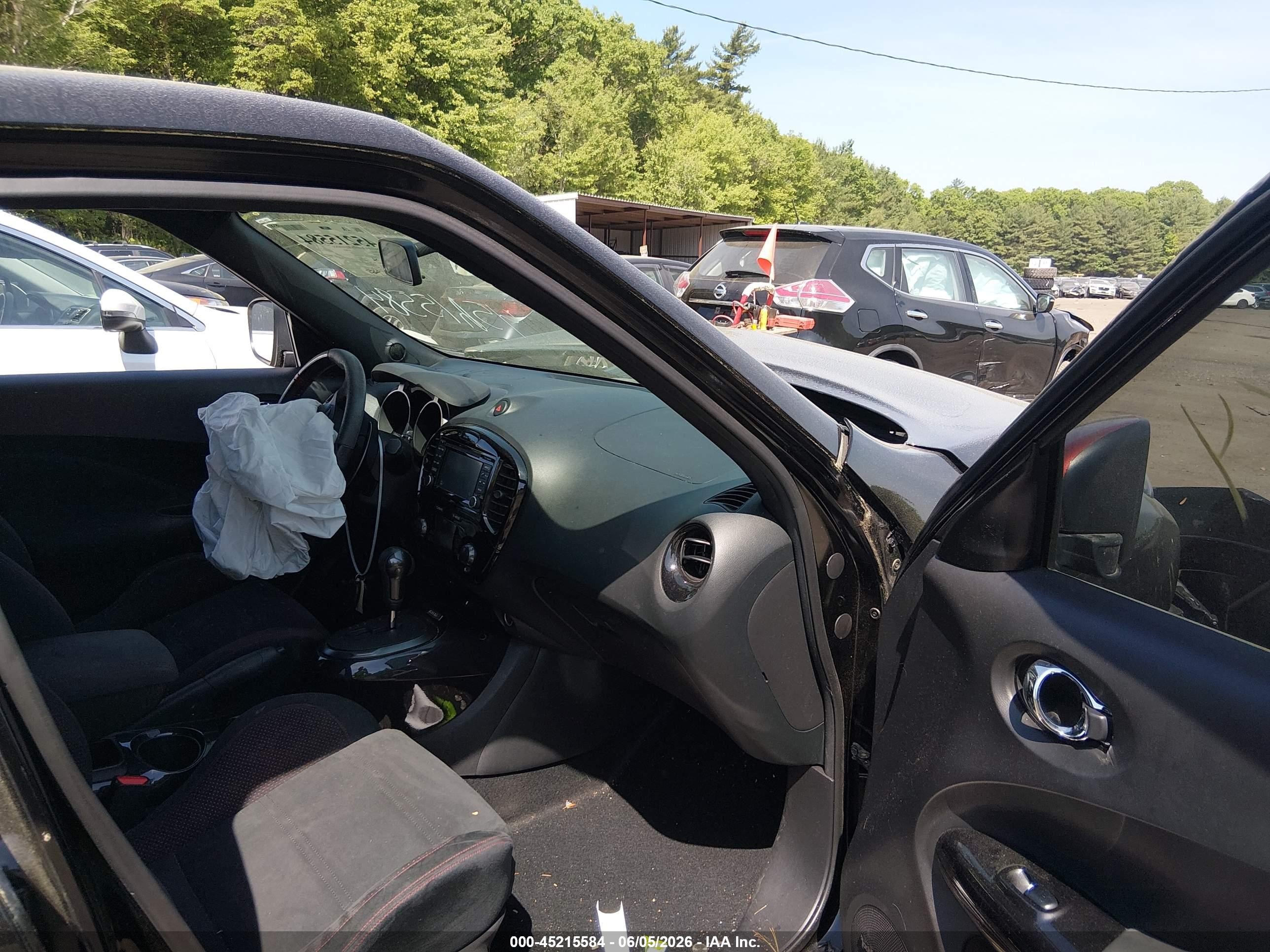 2015 Nissan Juke Nismo/s/sl/sv Black vin: JN8AF5MV9FT563744
