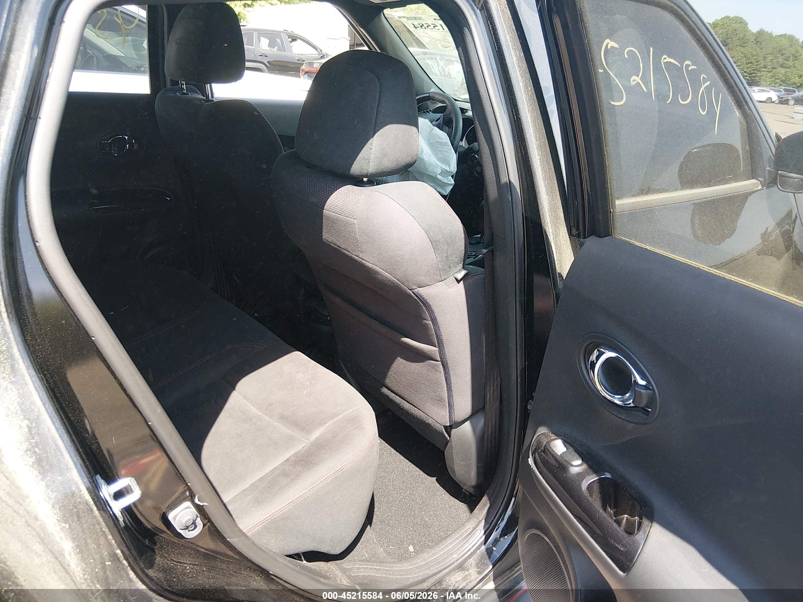 2015 Nissan Juke Nismo/s/sl/sv Black vin: JN8AF5MV9FT563744