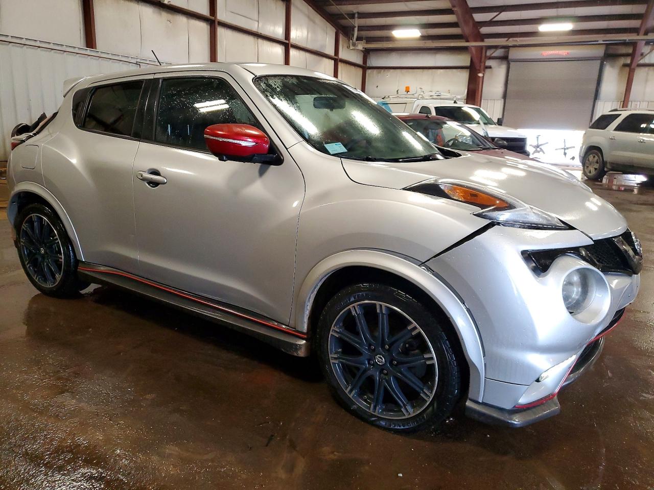 2015 Nissan Juke Nismo Silver vin: JN8AF5MV9FT564411