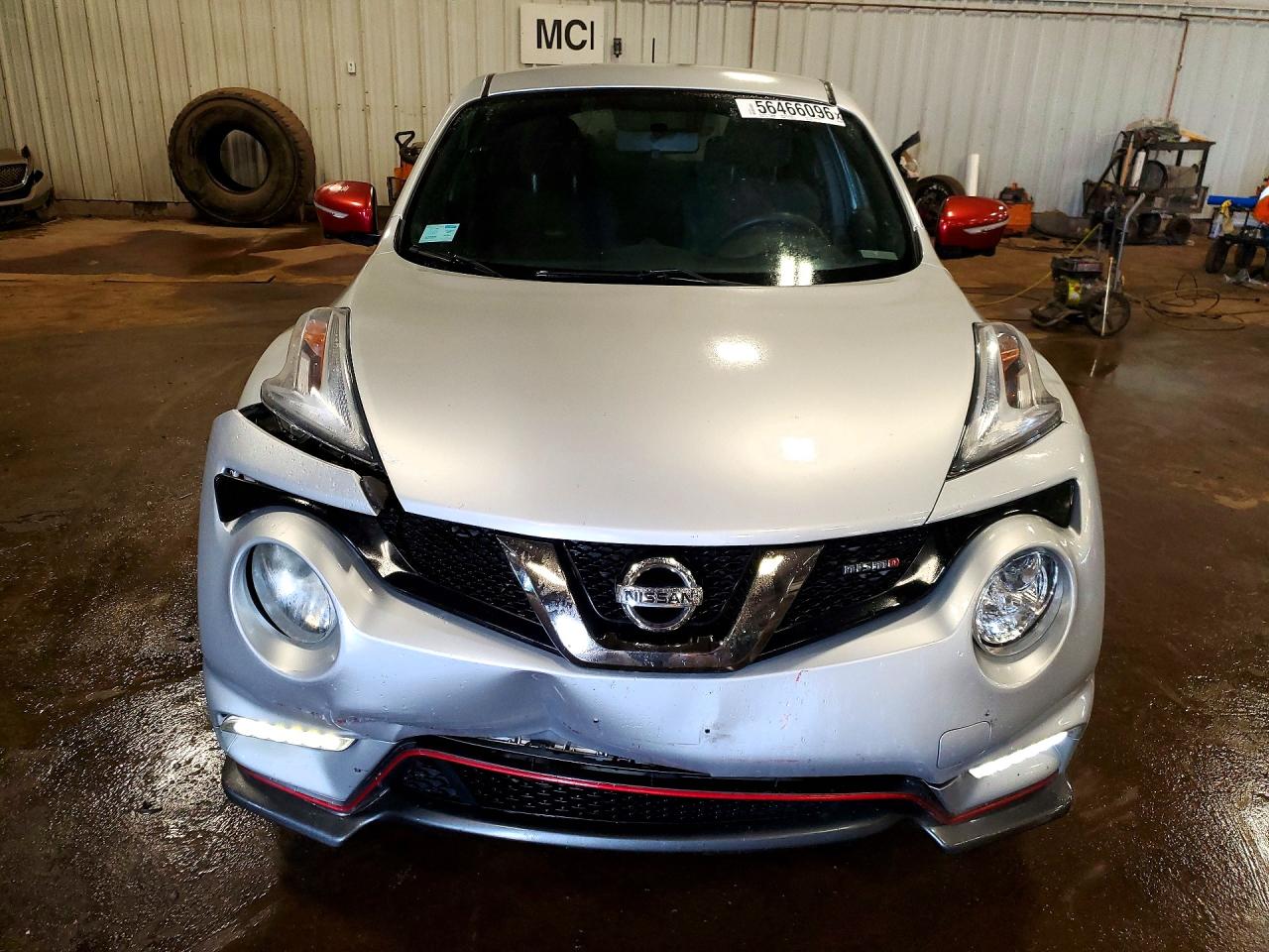 2015 Nissan Juke Nismo Silver vin: JN8AF5MV9FT564411