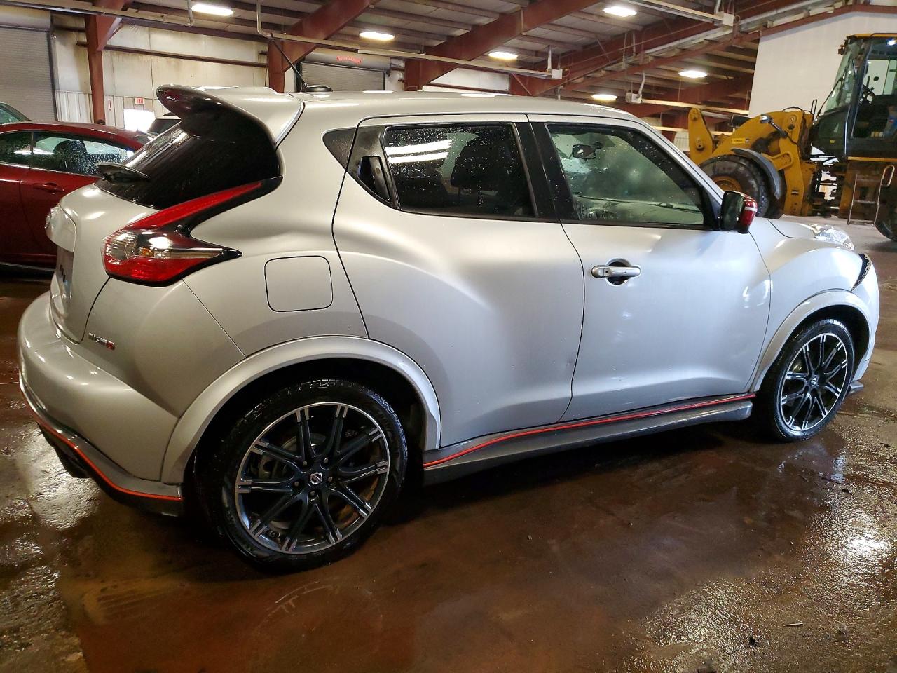 2015 Nissan Juke Nismo Silver vin: JN8AF5MV9FT564411