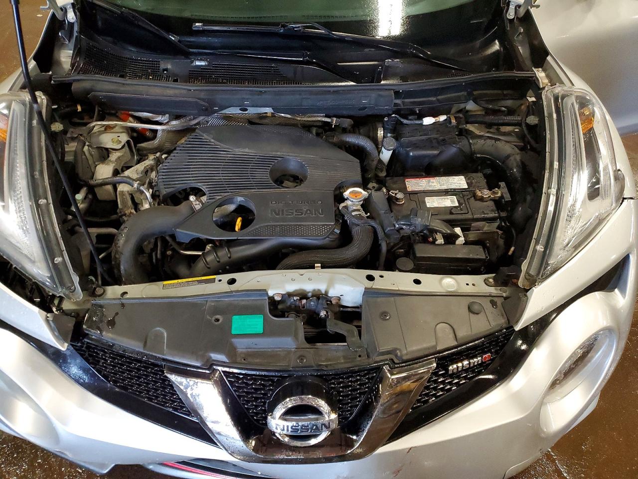 2015 Nissan Juke Nismo Silver vin: JN8AF5MV9FT564411