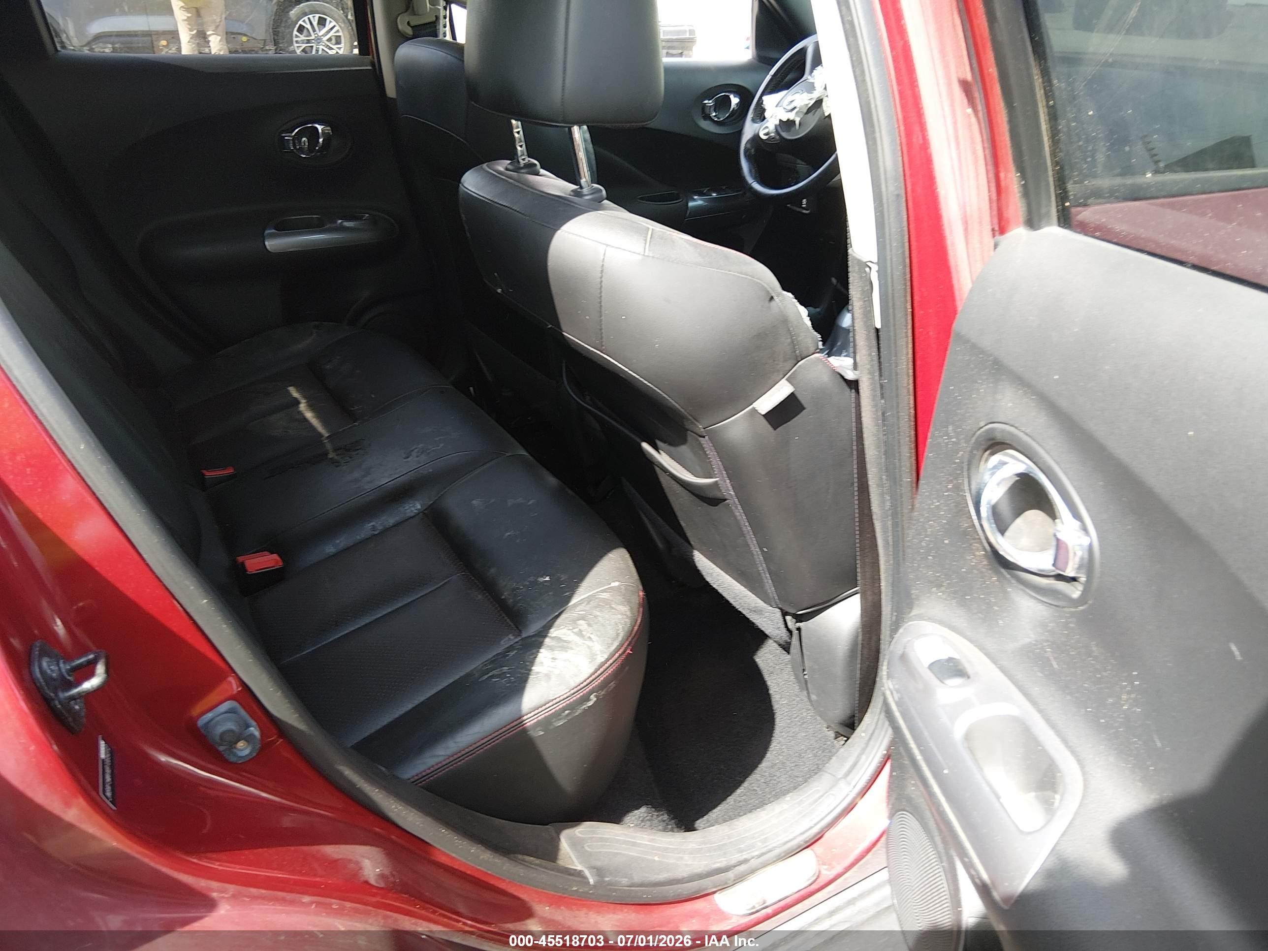 2011 Nissan Juke Sl Красный vin: JN8AF5MVXBT005072