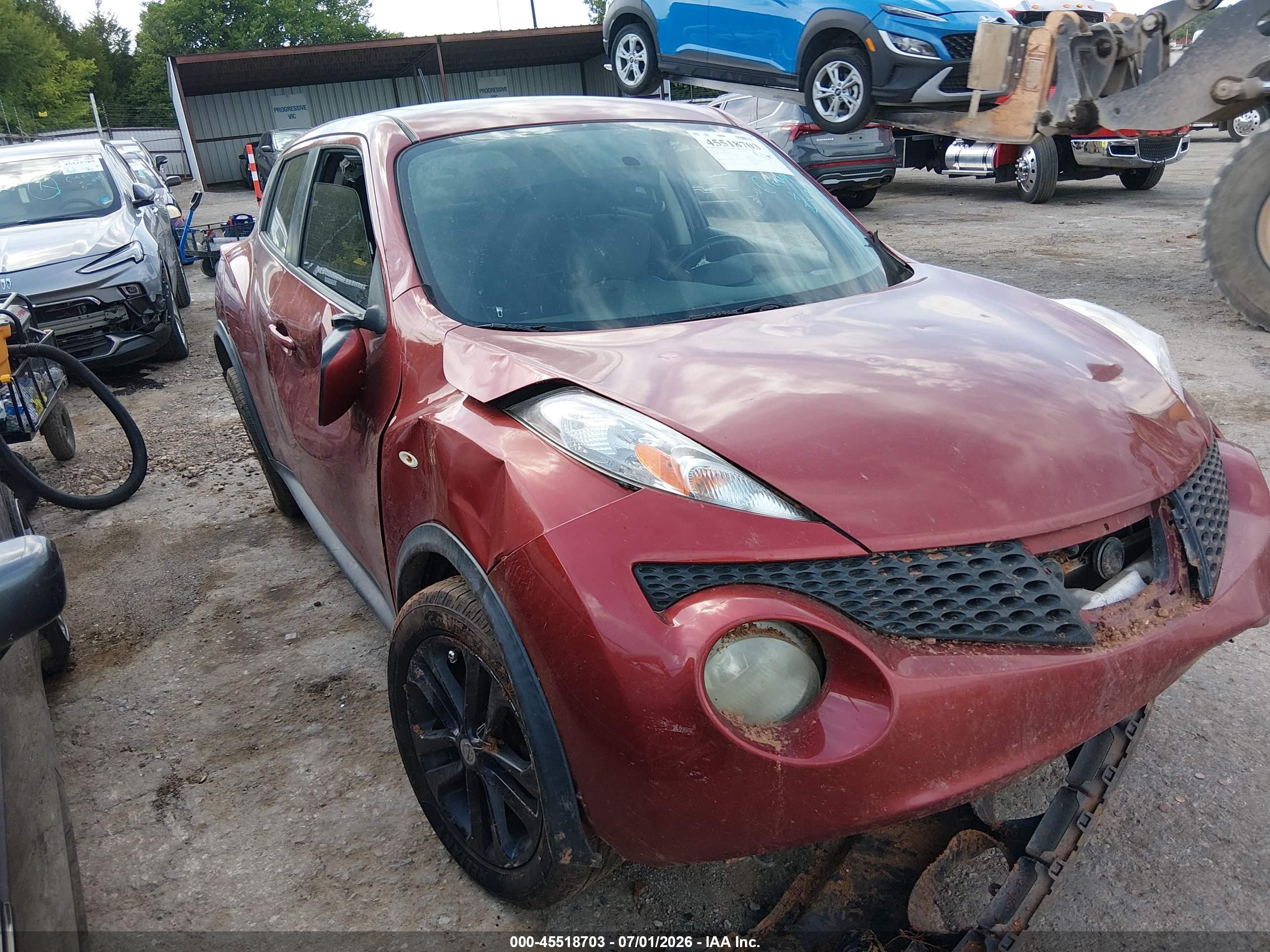 2011 Nissan Juke Sl Red vin: JN8AF5MVXBT005072
