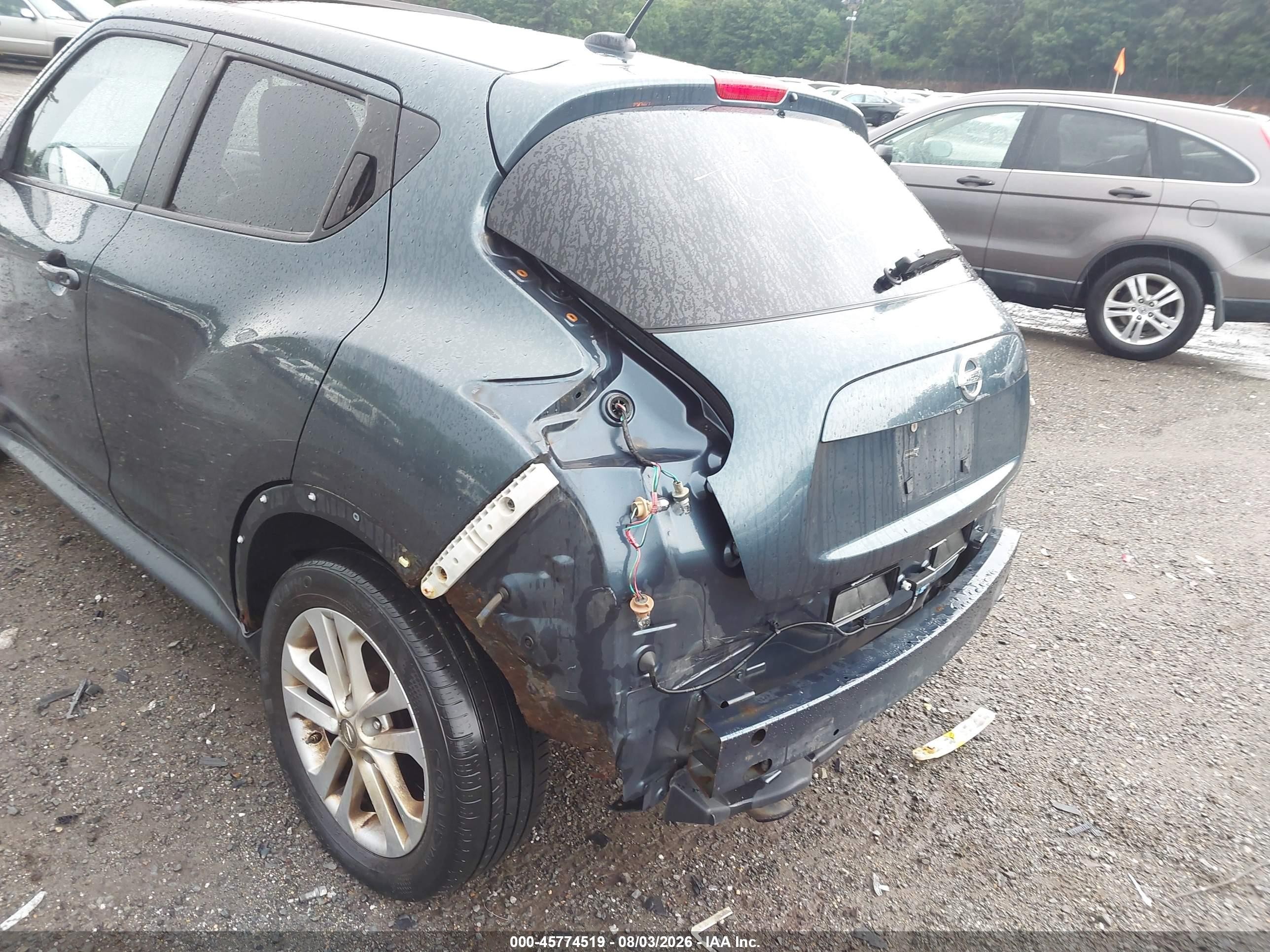 2011 Nissan Juke Sl Teal vin: JN8AF5MVXBT021501